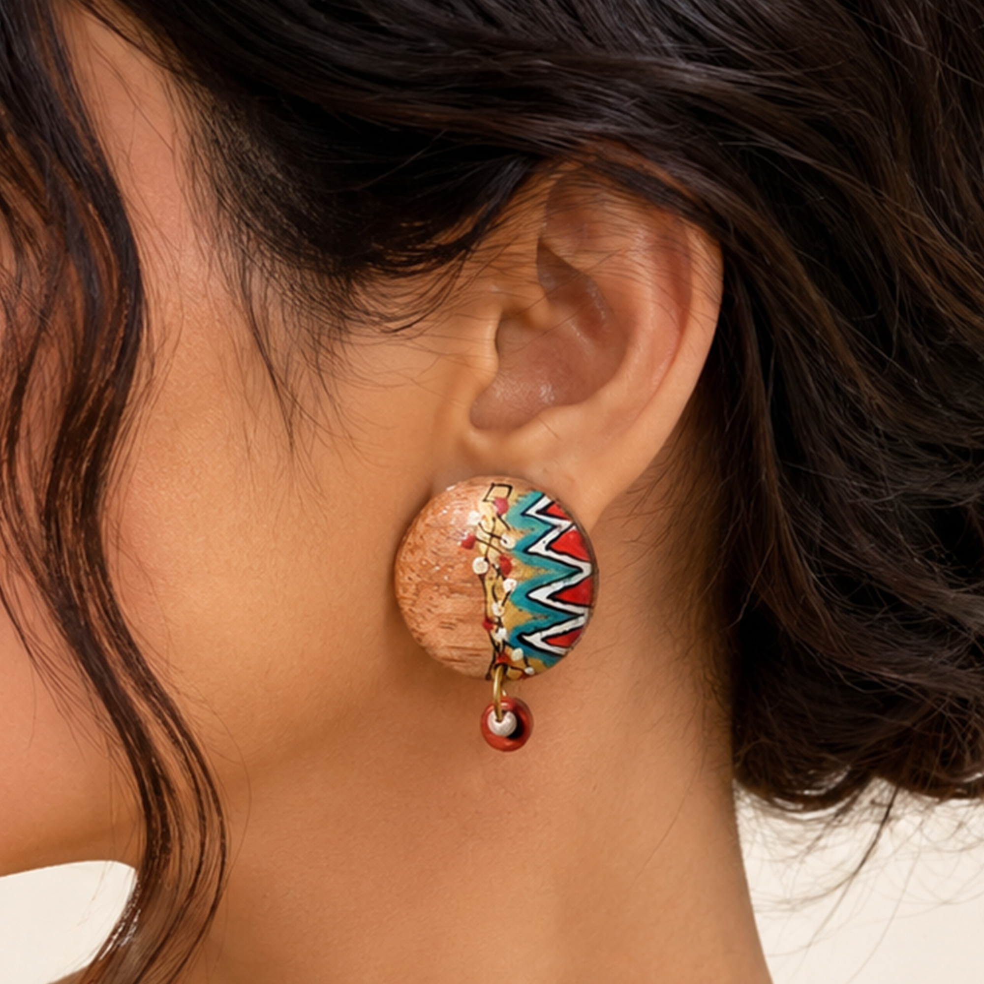 Artistic Petal Studs