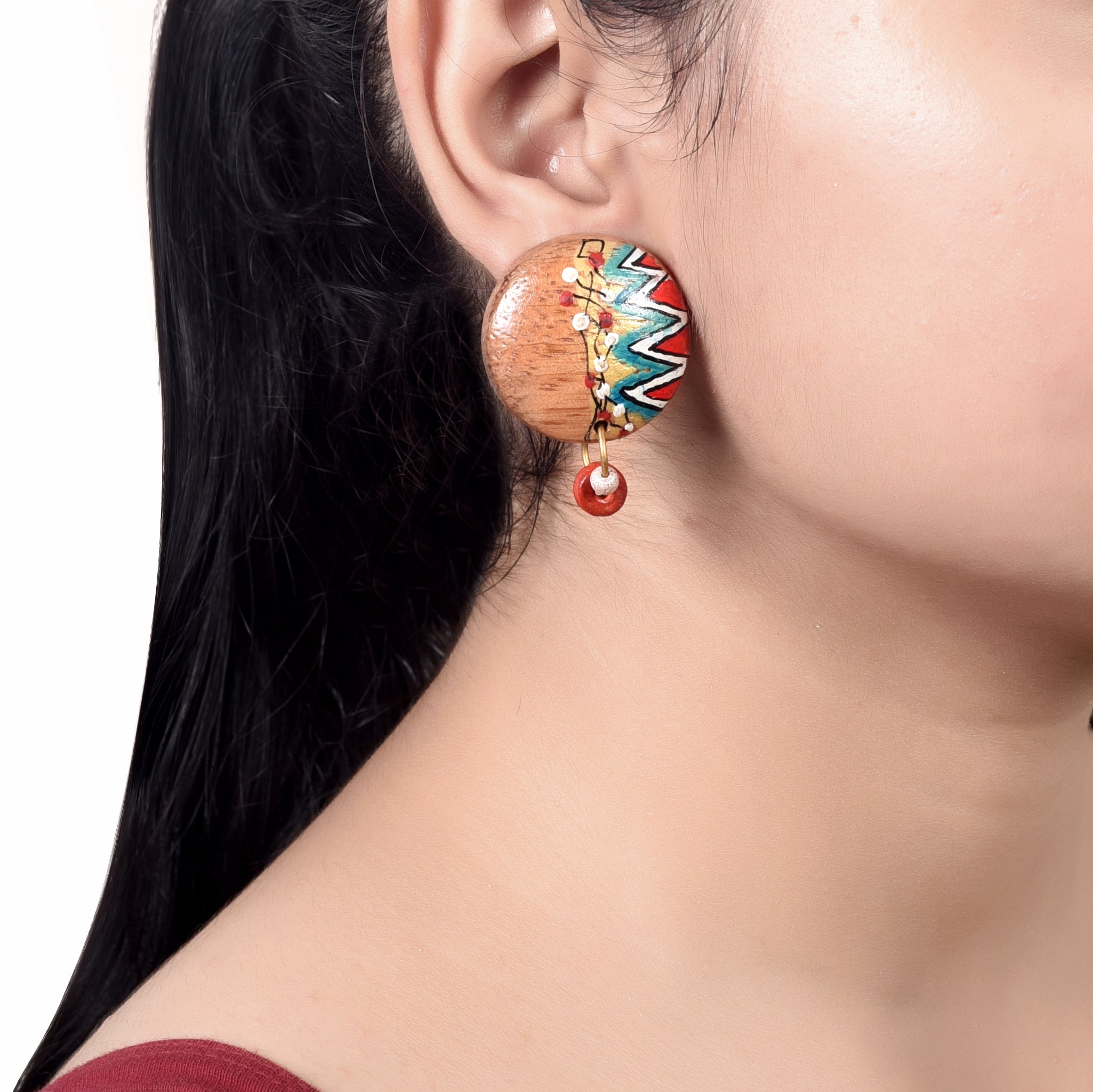 Artistic Petal Studs