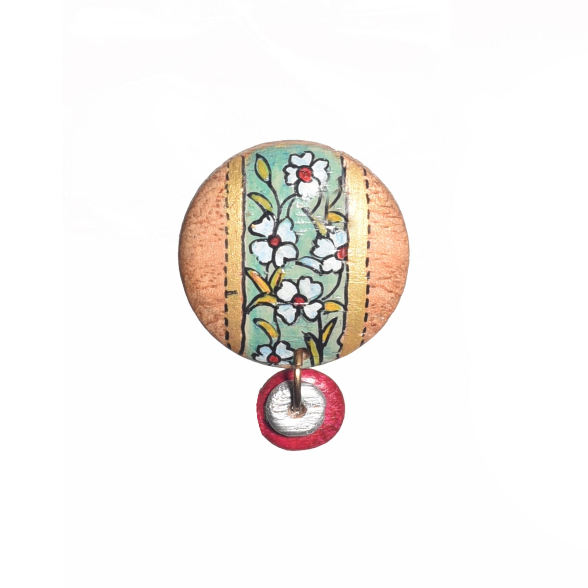 Vibrant Strokes Ethnic Studs