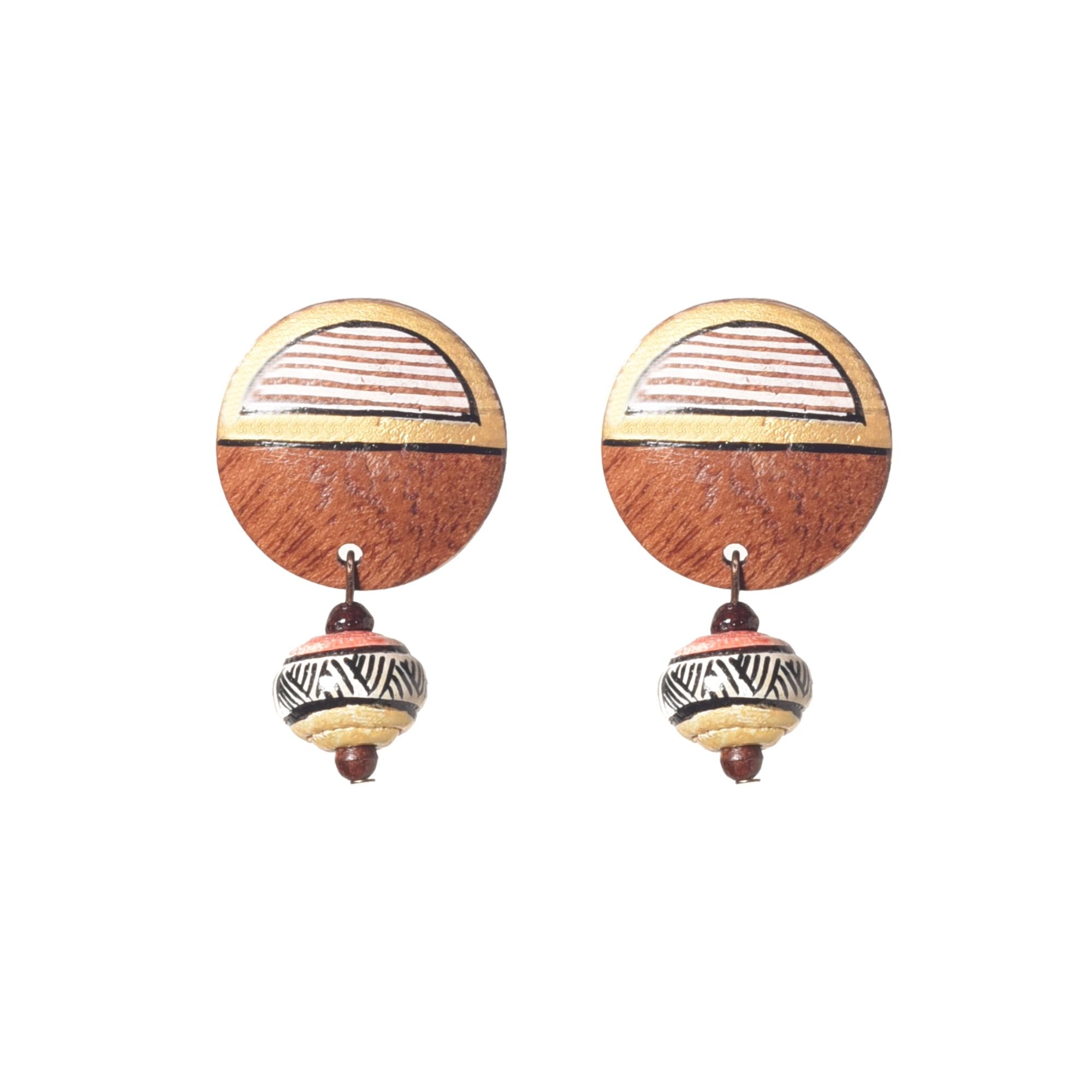 Whimsical Watercolor Studs