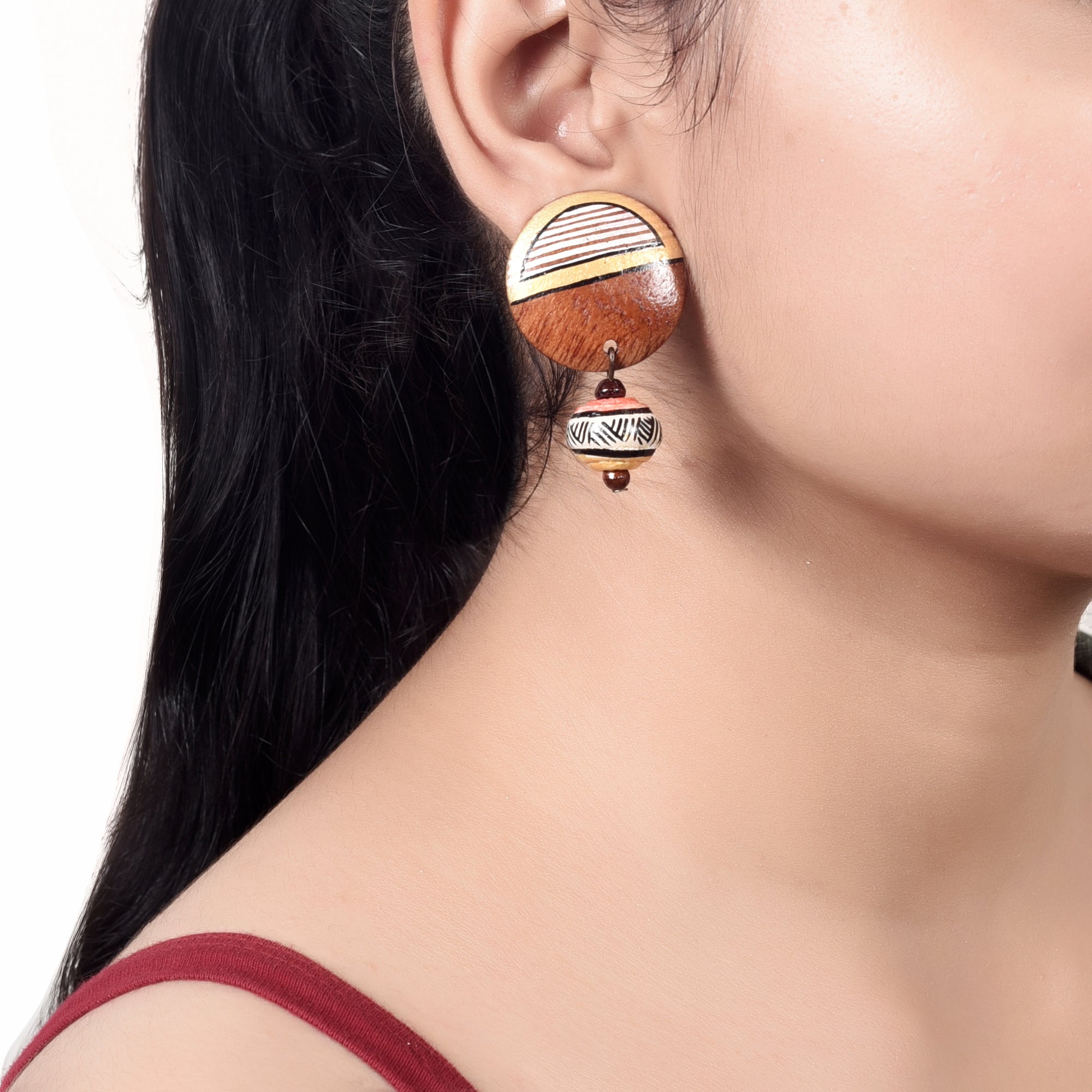 Whimsical Watercolor Studs