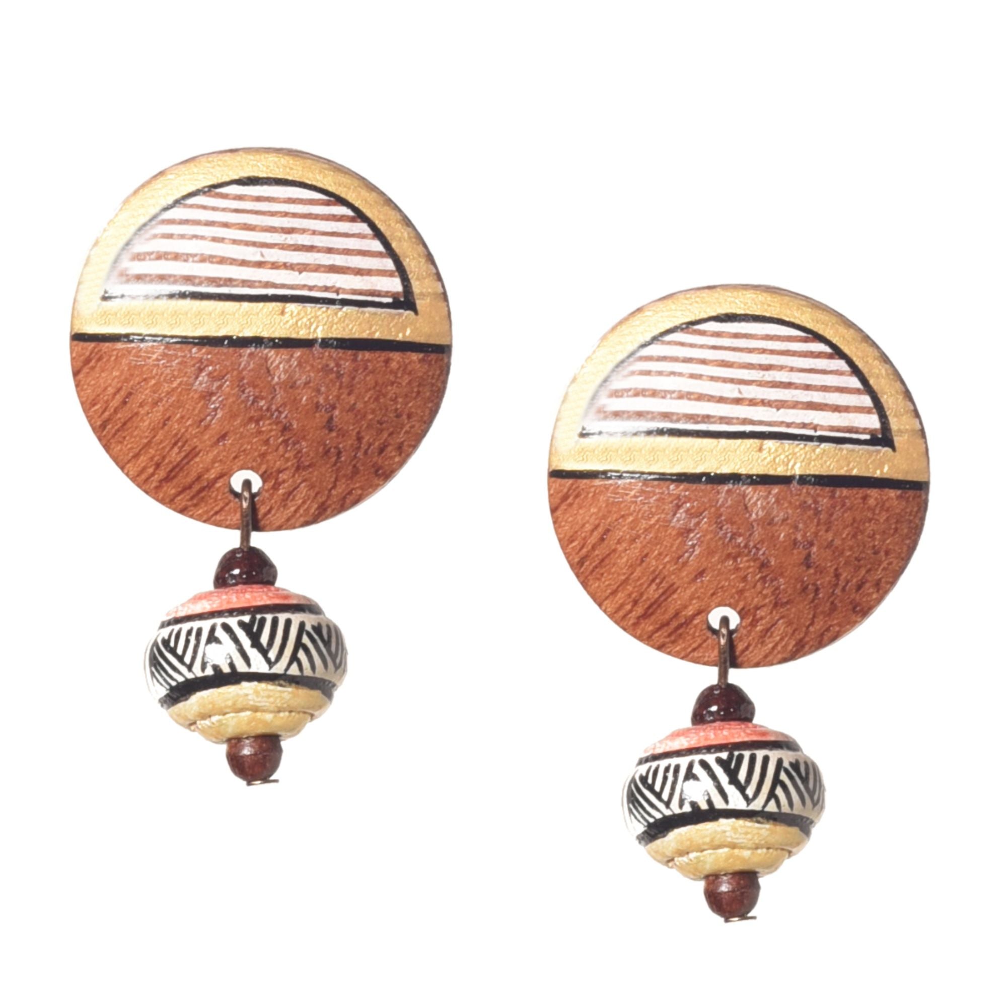 Whimsical Watercolor Studs