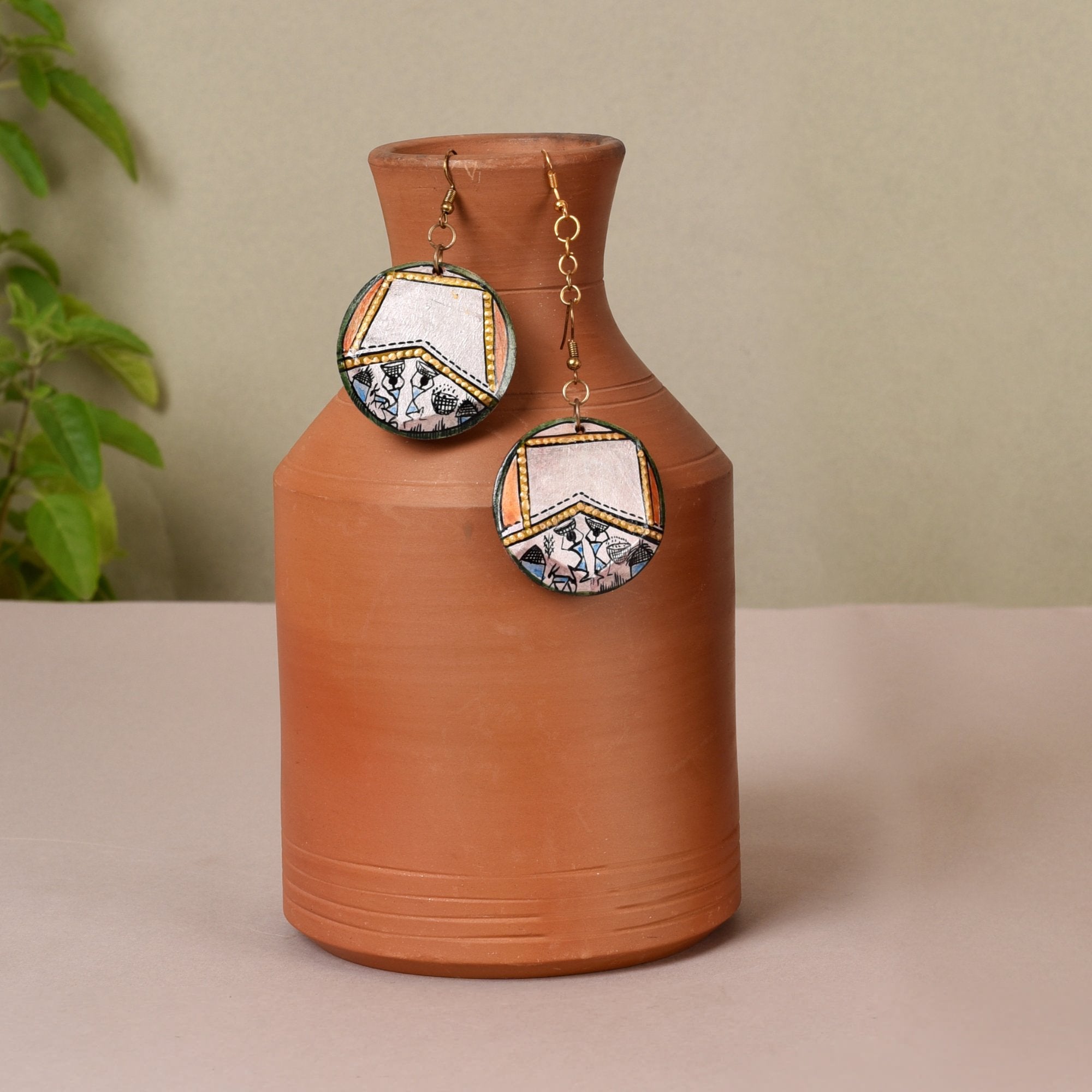 Remi-III Handcrafted Tribal Art Earrings