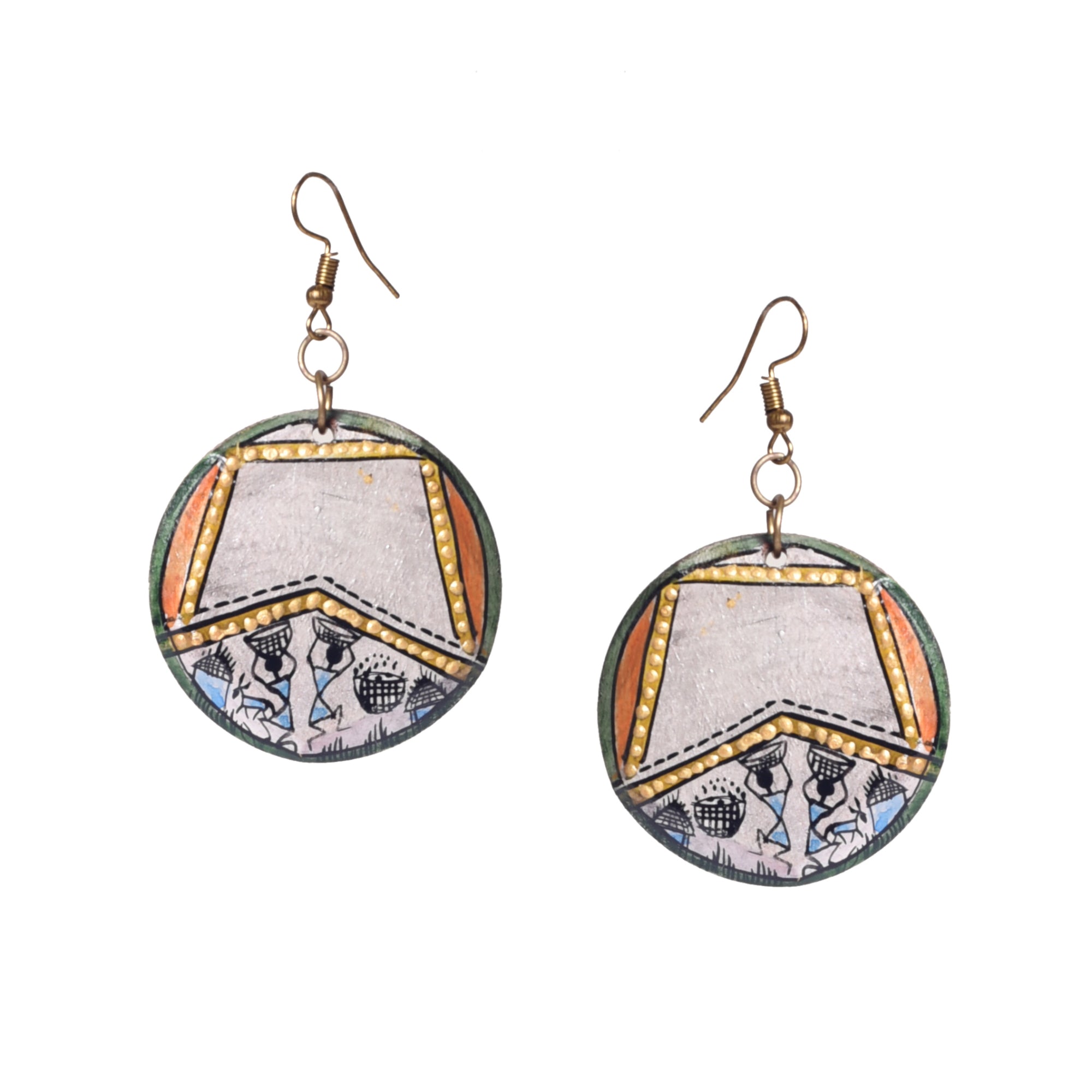 Remi-III Handcrafted Tribal Art Earrings