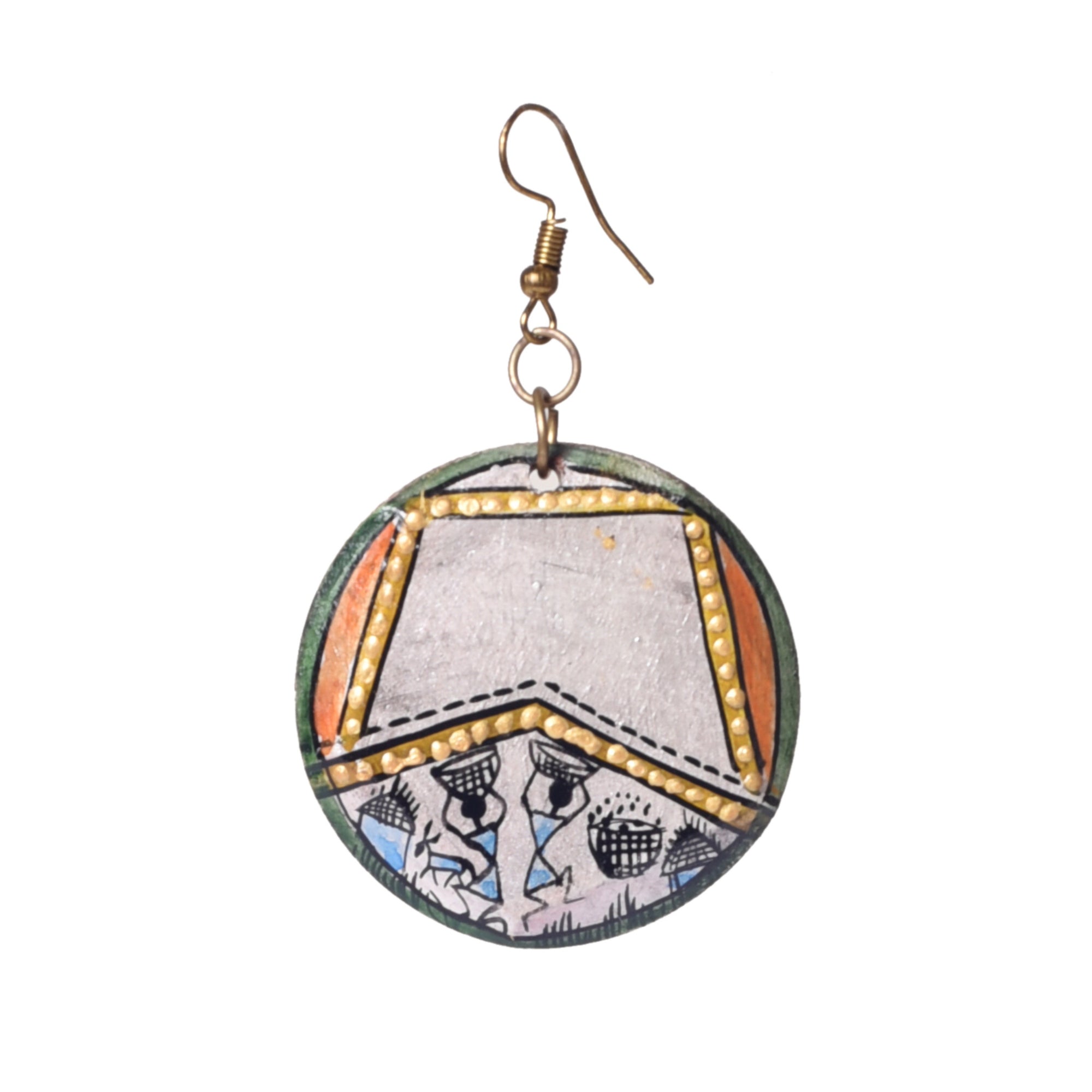 Remi-III Handcrafted Tribal Art Earrings