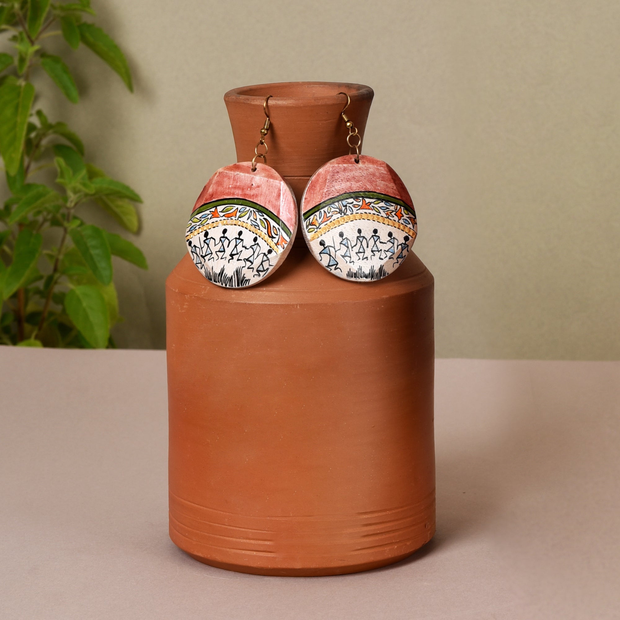 Remi Tribal Art Charming Earrings