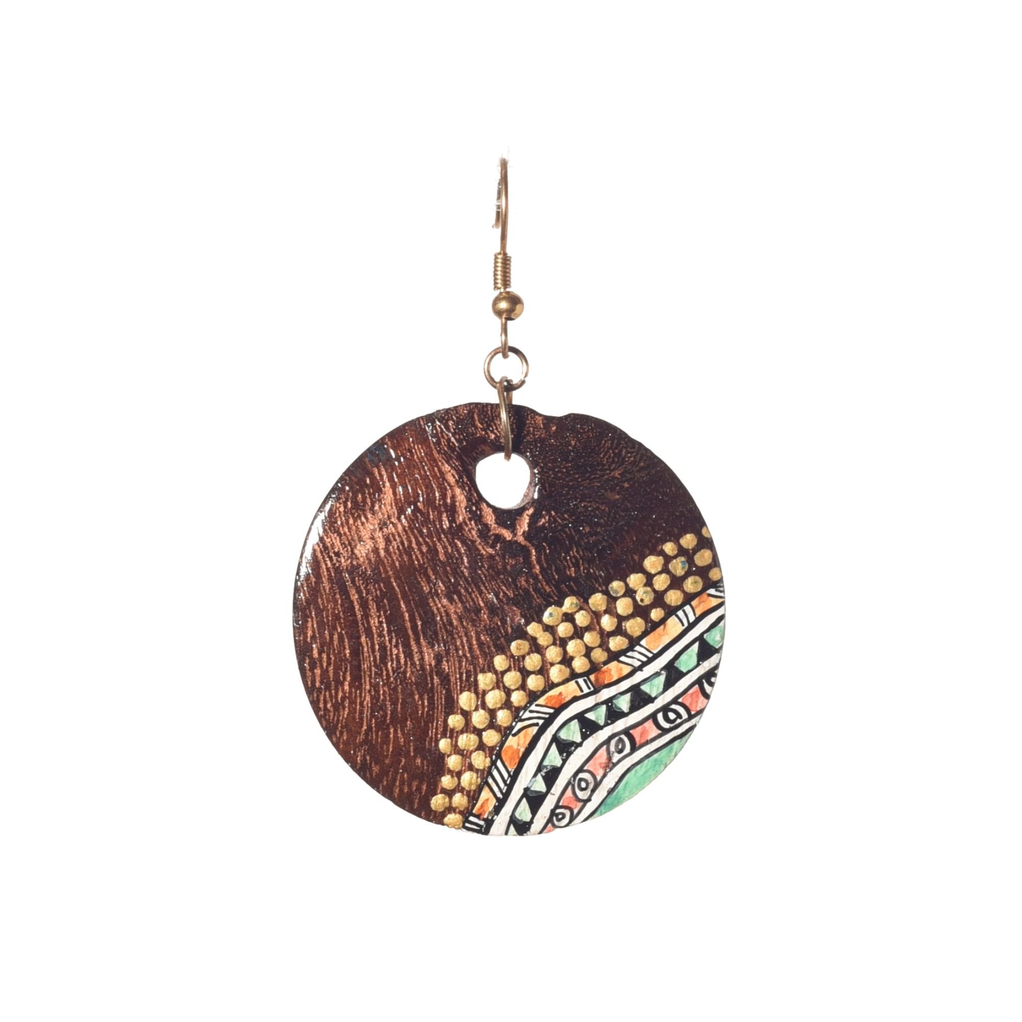 Kaleidoscope Charms Ethnic Earrings