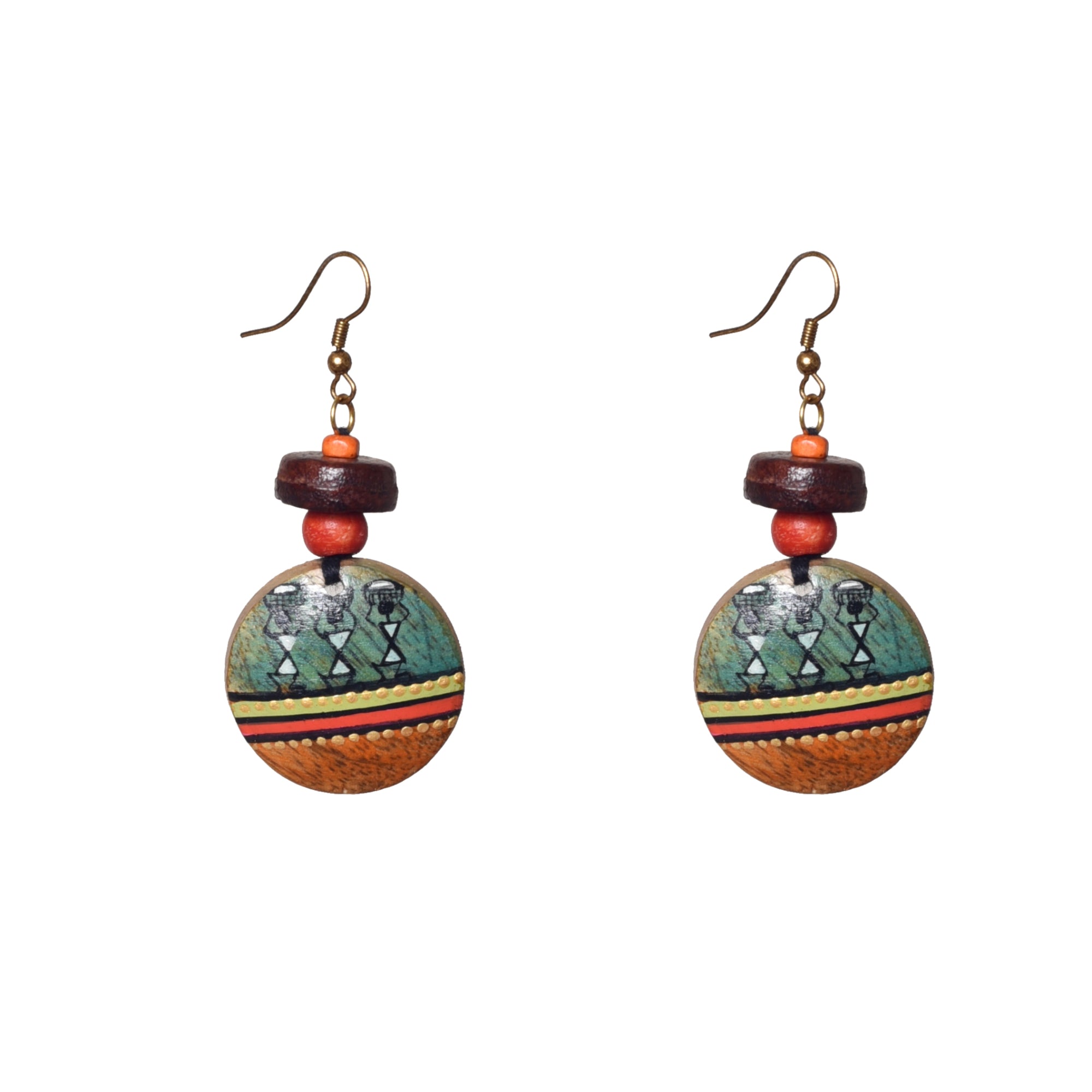 Remi-IV Folk Art Classic Earrings