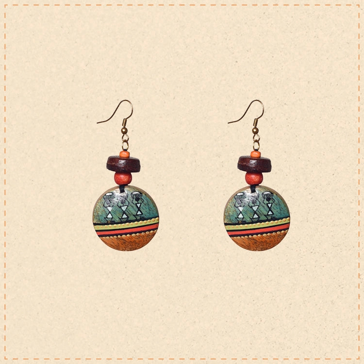 Remi-IV Folk Art Classic Earrings