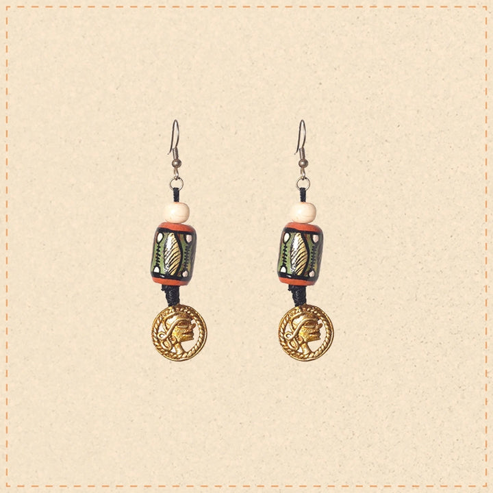 Artisanal Fusion Dangles Ethnic Earrings