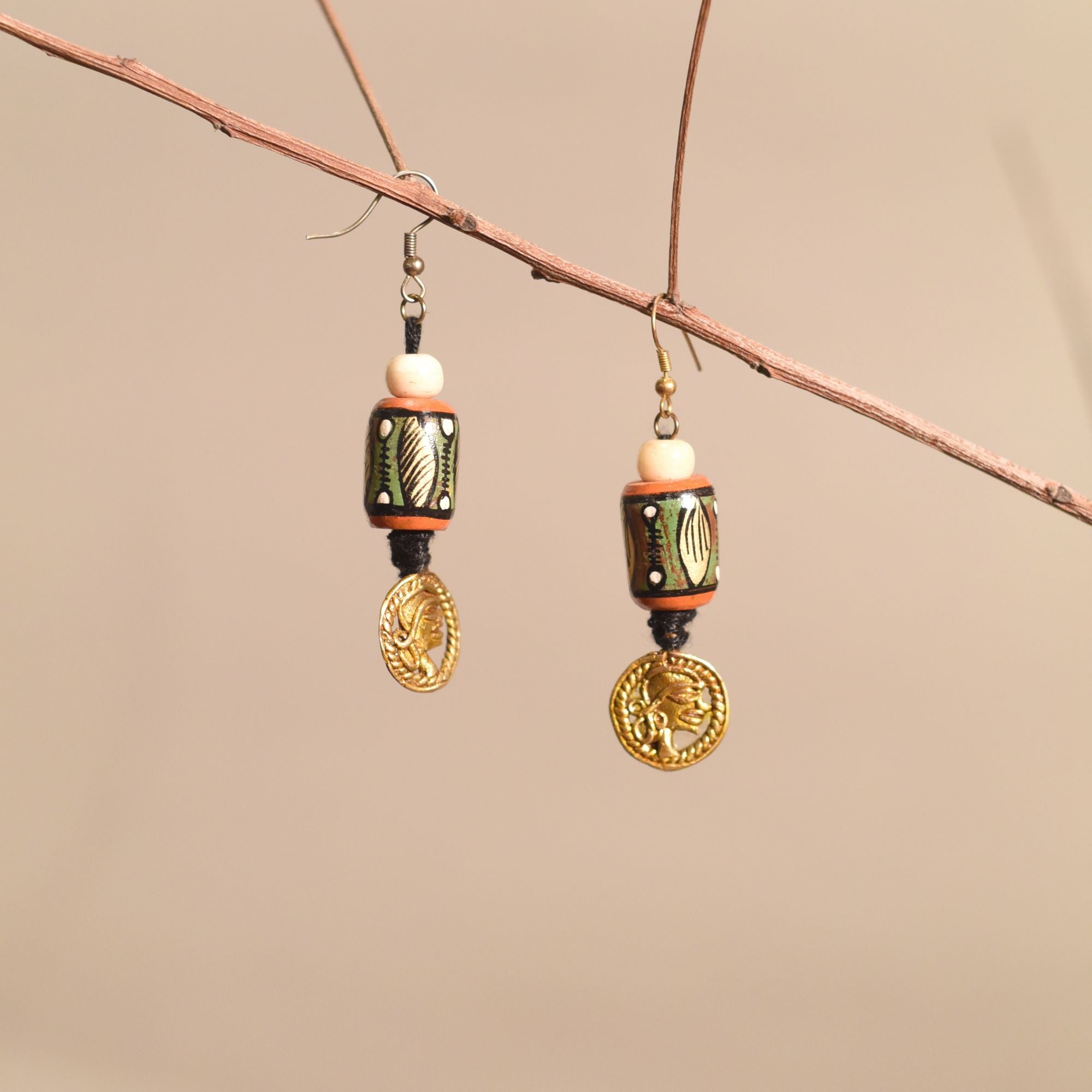 Artisanal Fusion Dangles Ethnic Earrings