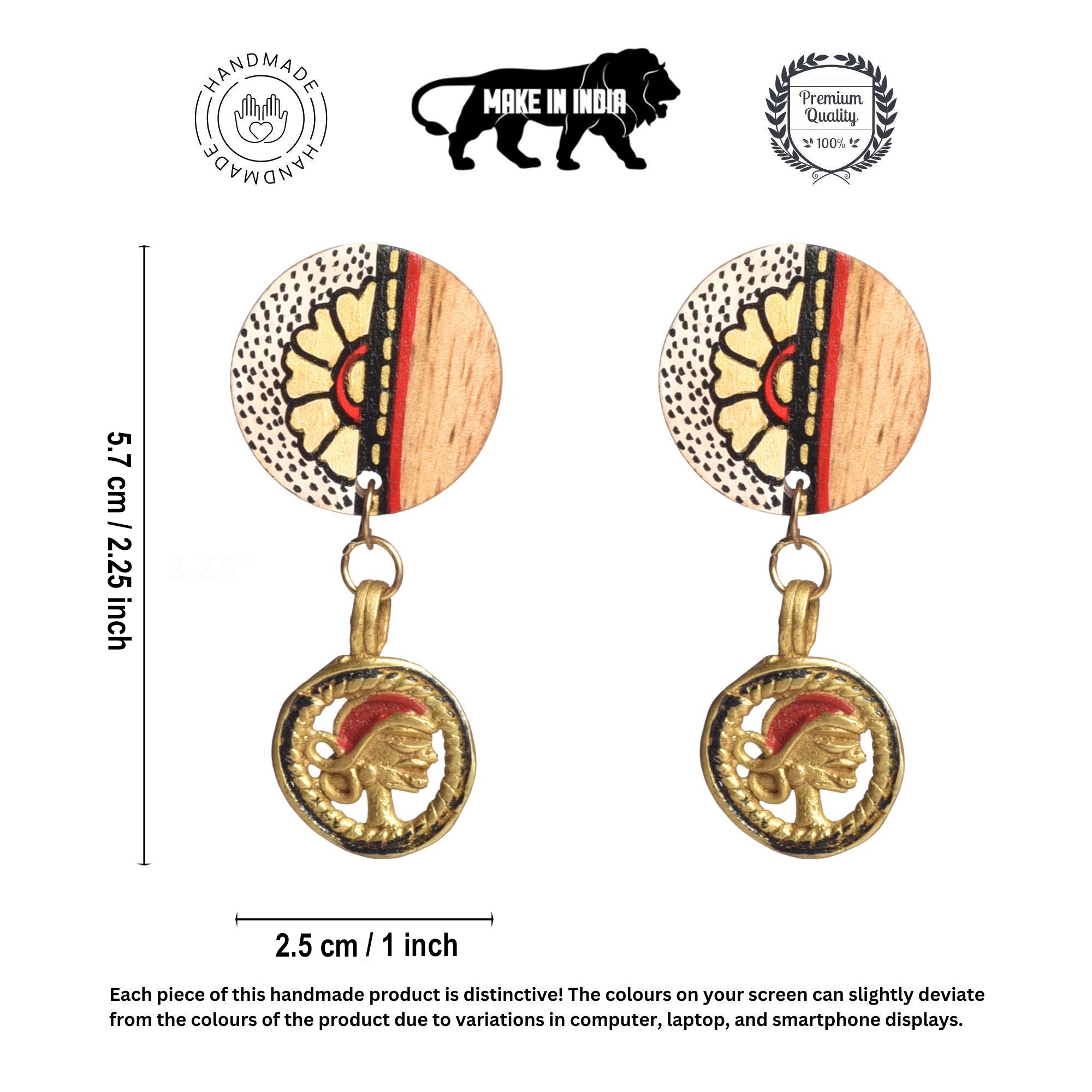 The Star Handcrafted Tribal Earrings