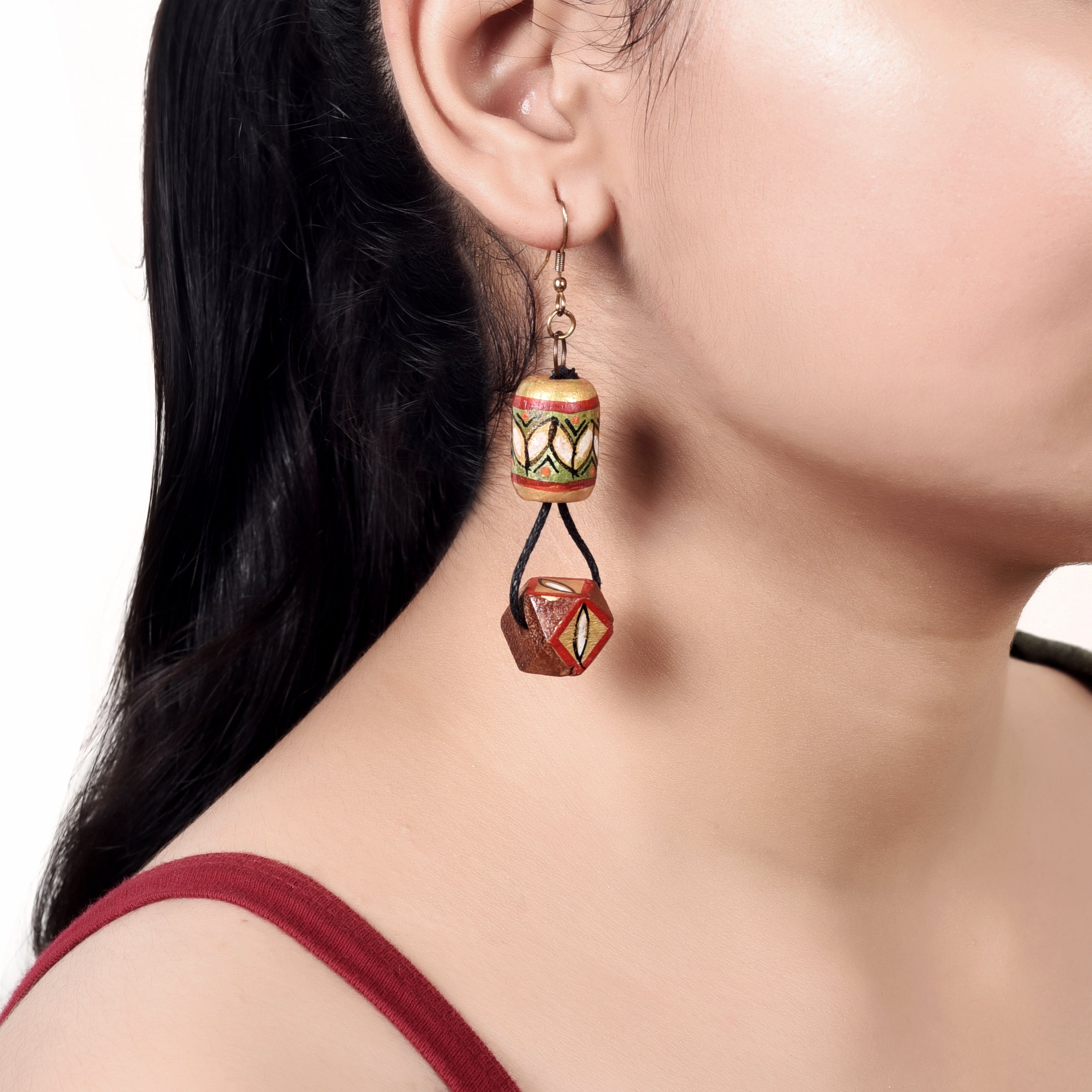 Artistic Abstractions Ethnic Earrings