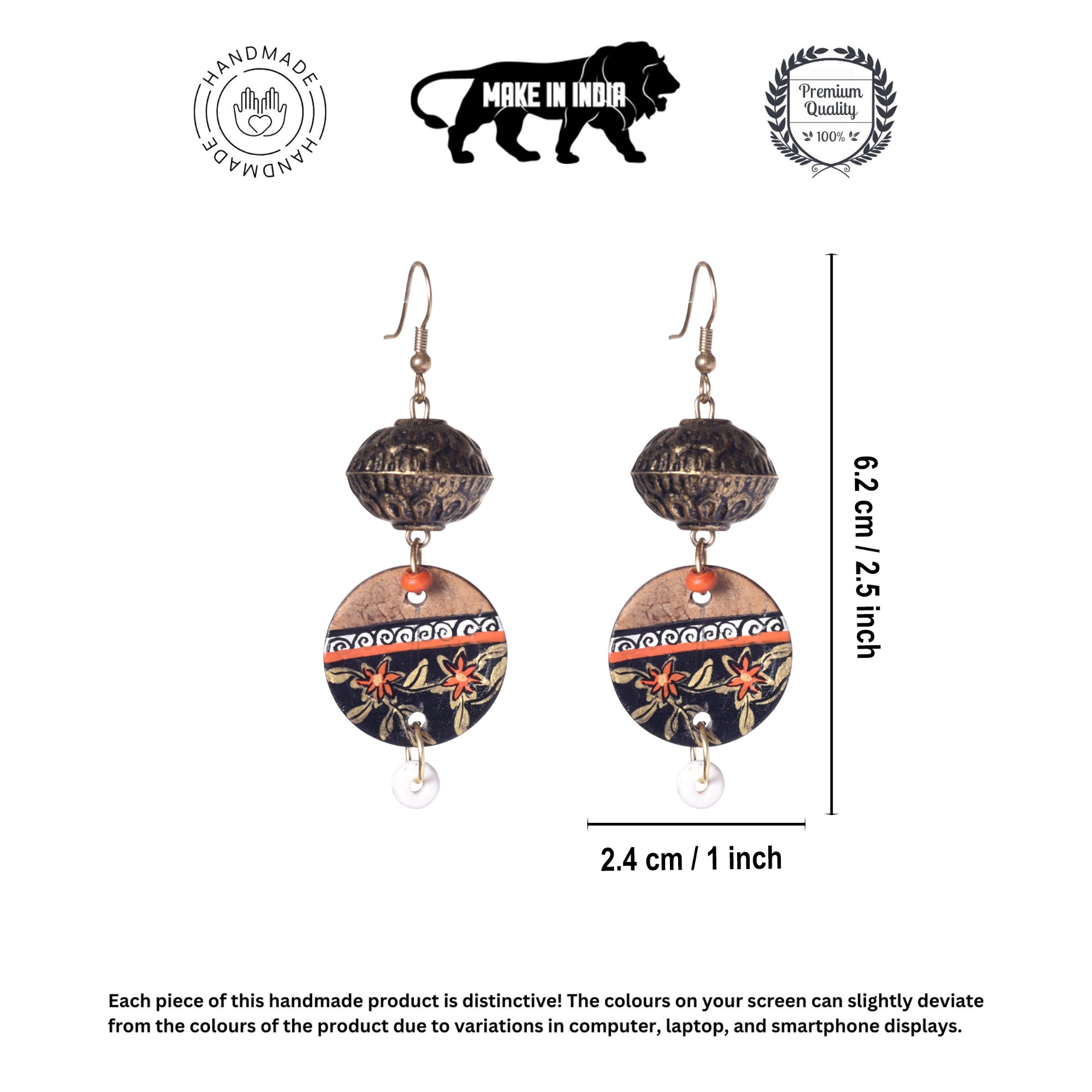 Rainbow Cascade Earrings