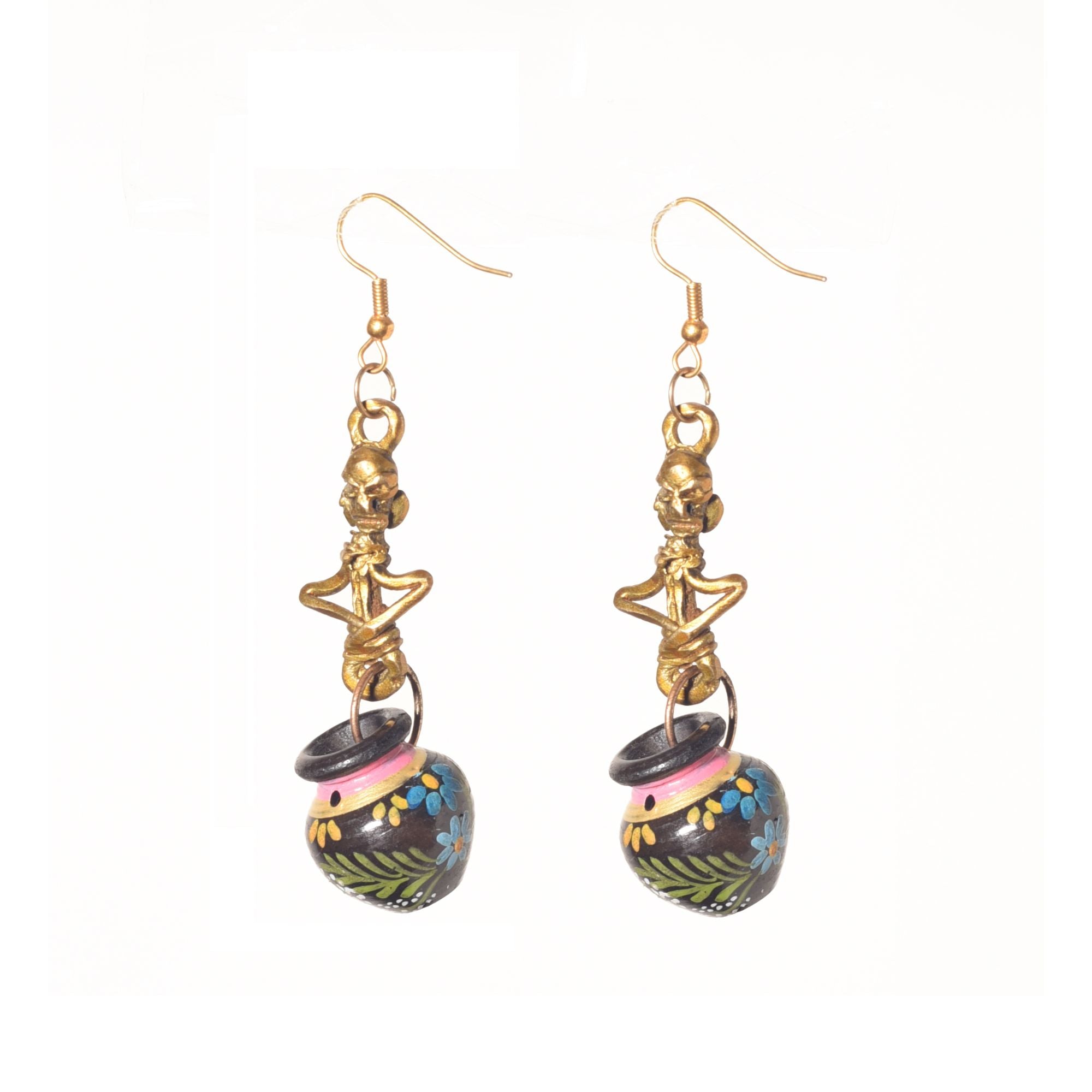 Clay Whisperers Ethnic Earrings