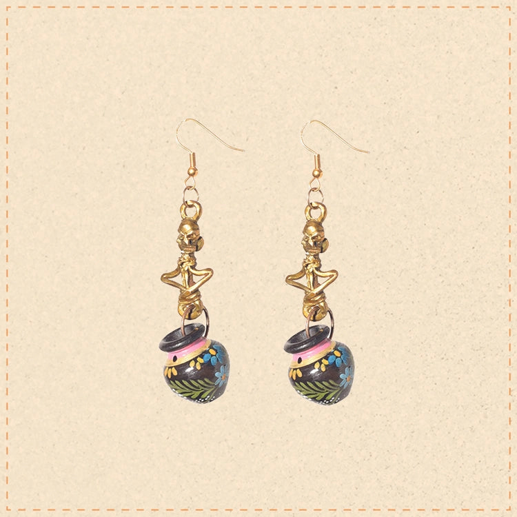 Clay Whisperers Ethnic Earrings