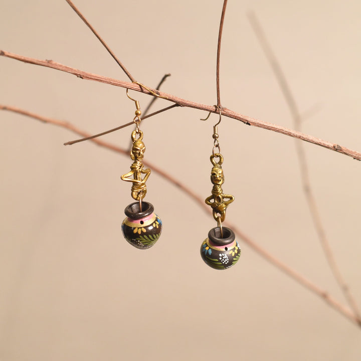 Clay Whisperers Ethnic Earrings