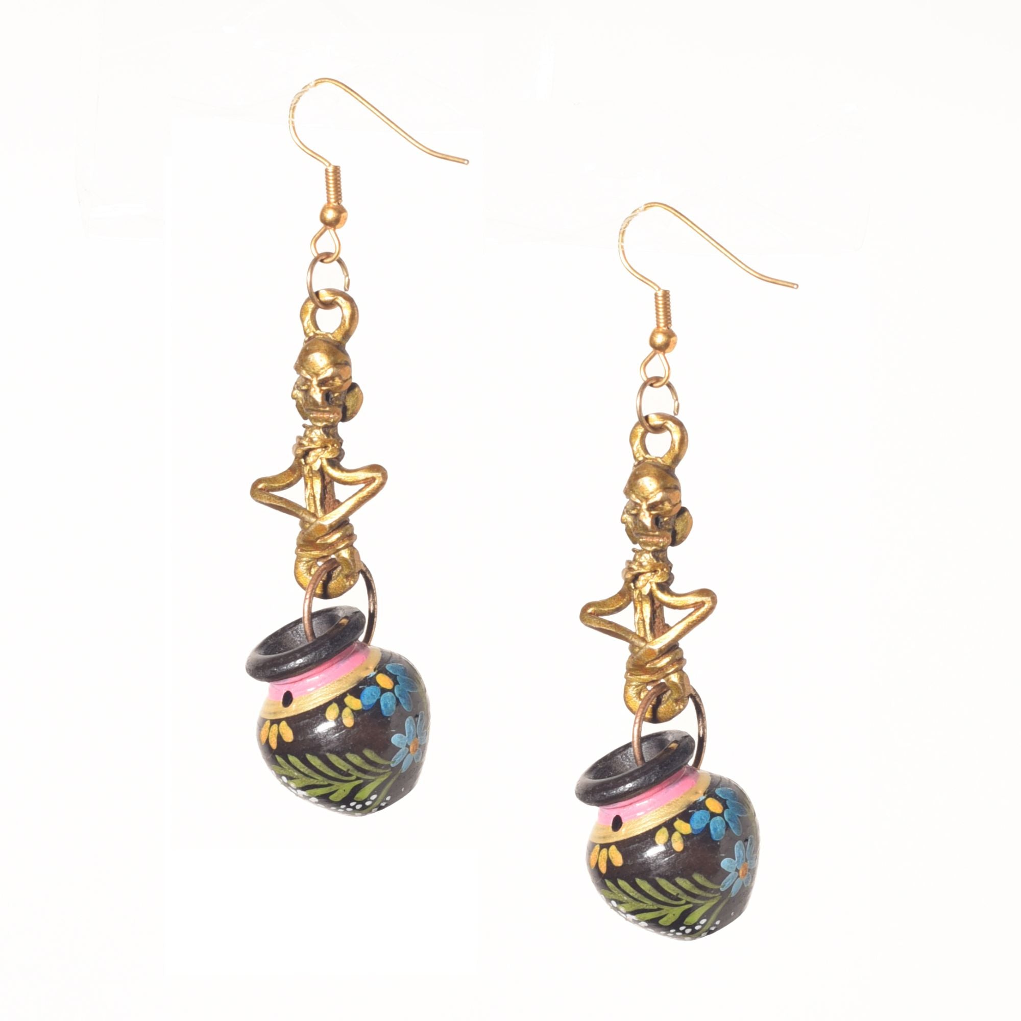 Clay Whisperers Ethnic Earrings