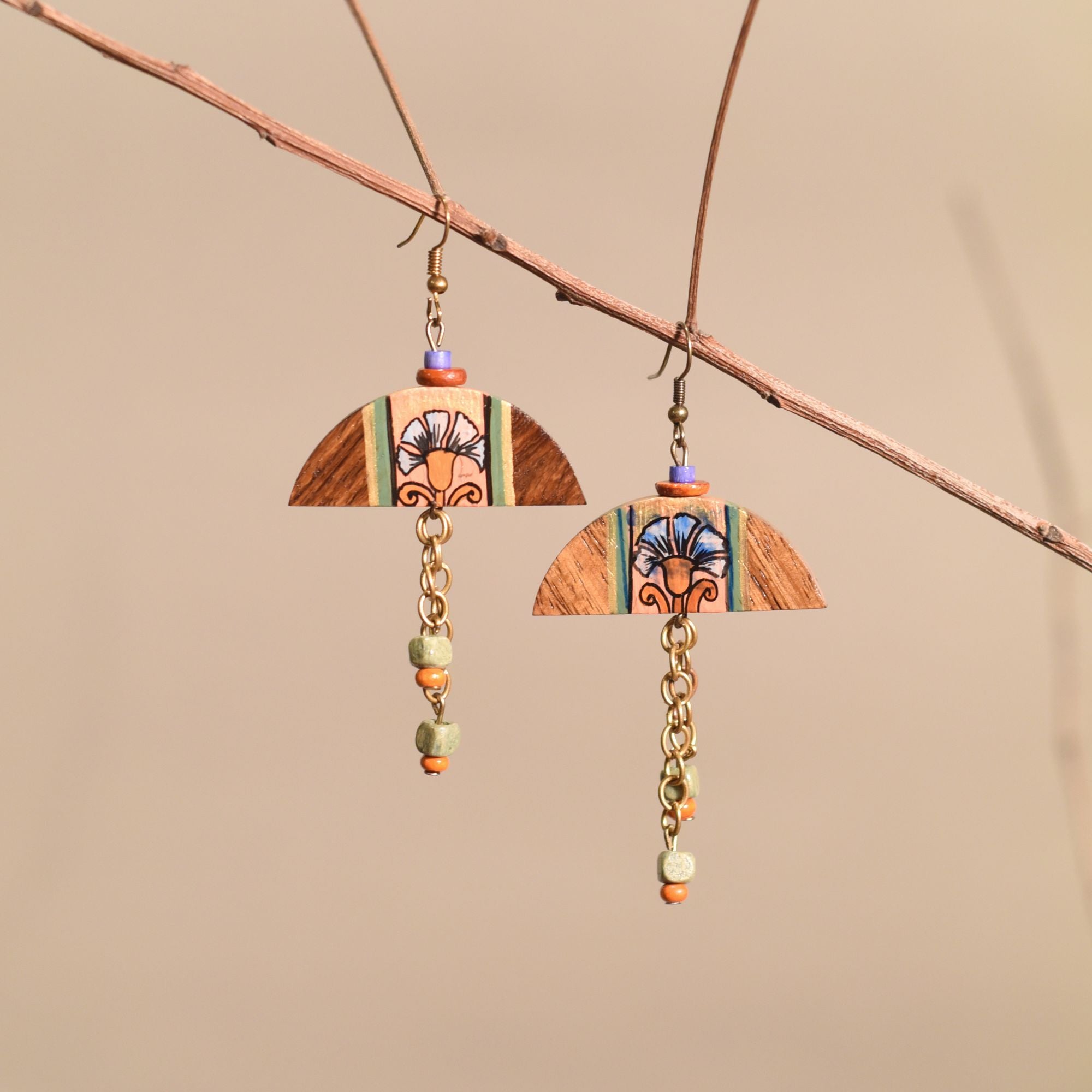 Joyful Rhythms Chandeliers Ethnic Earrings