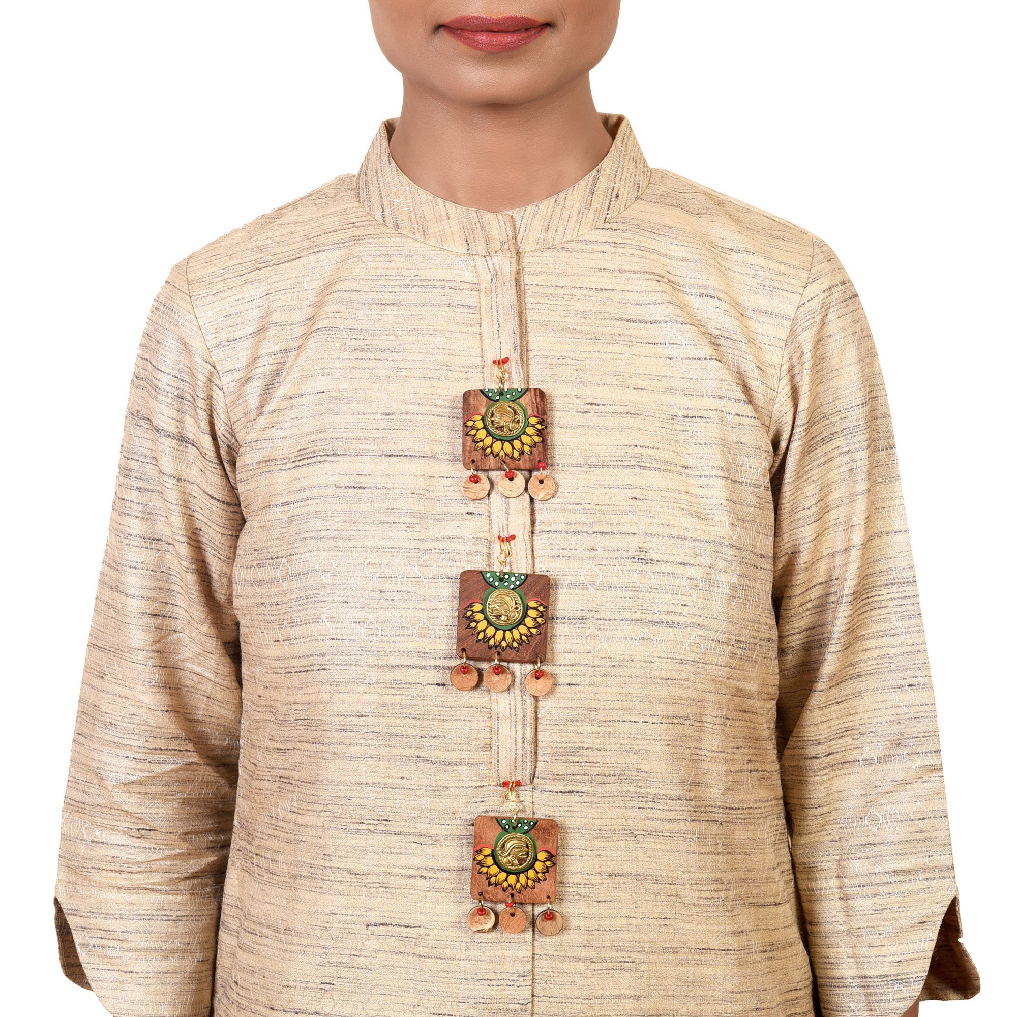 Butterfly-I Handcrafted Brass Buttons S03