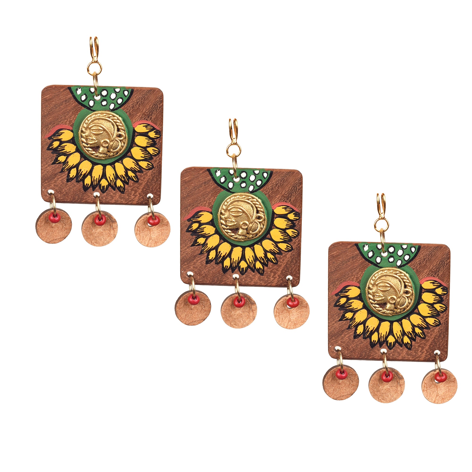 Butterfly-I Handcrafted Brass Buttons S03