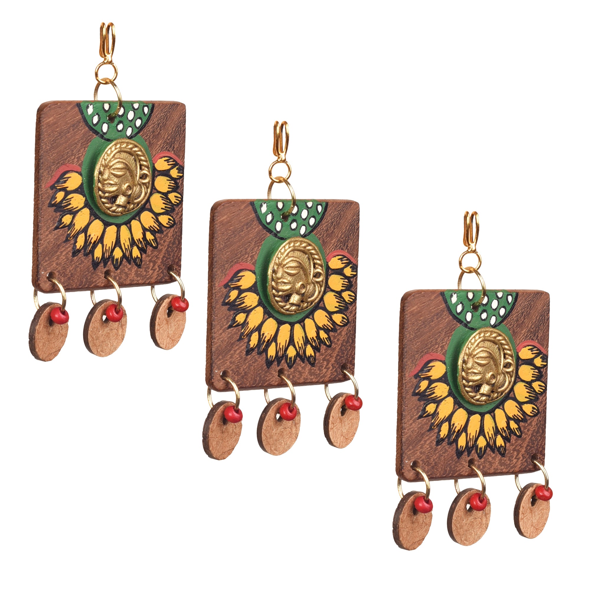 Butterfly-I Handcrafted Brass Buttons S03