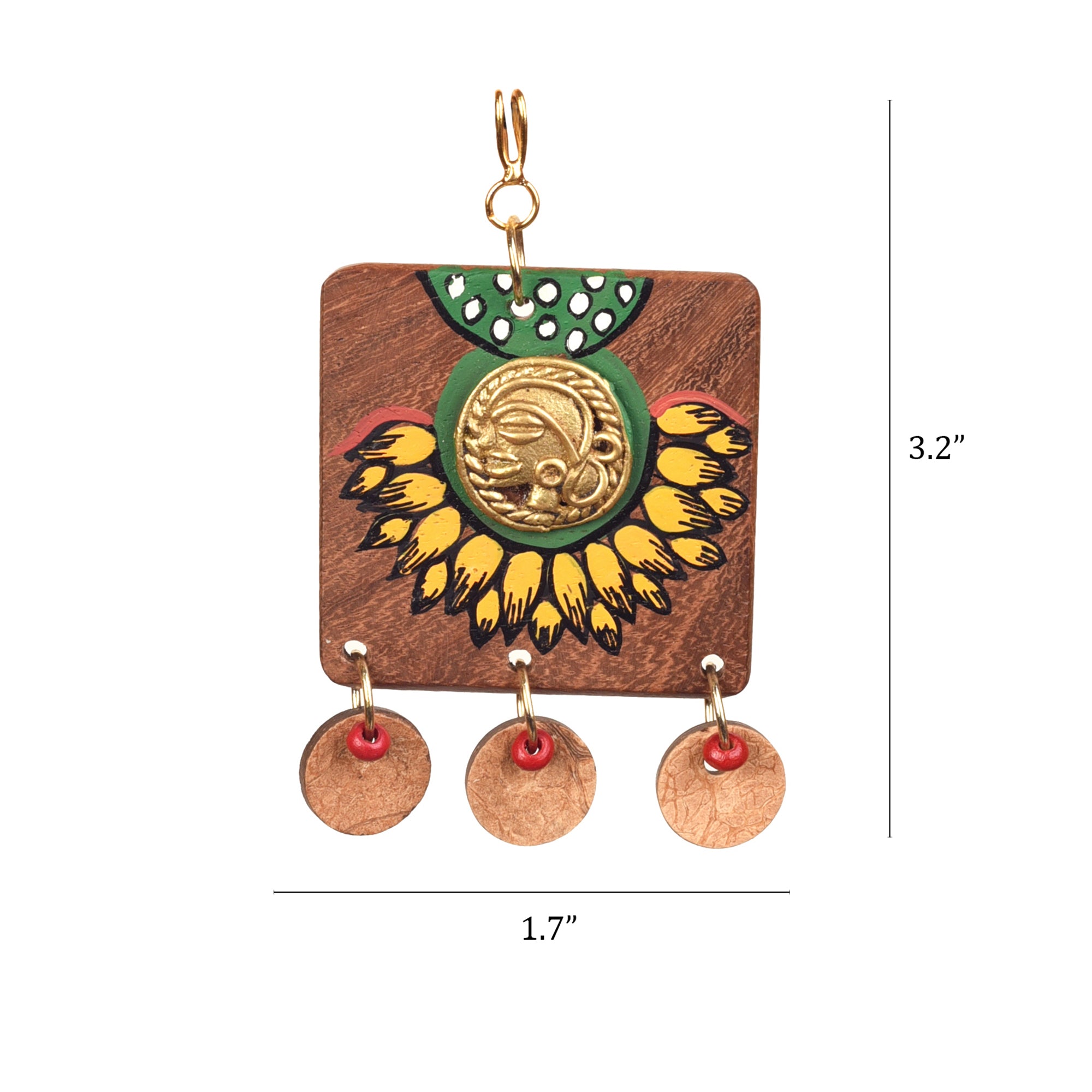 Butterfly-I Handcrafted Brass Buttons S03