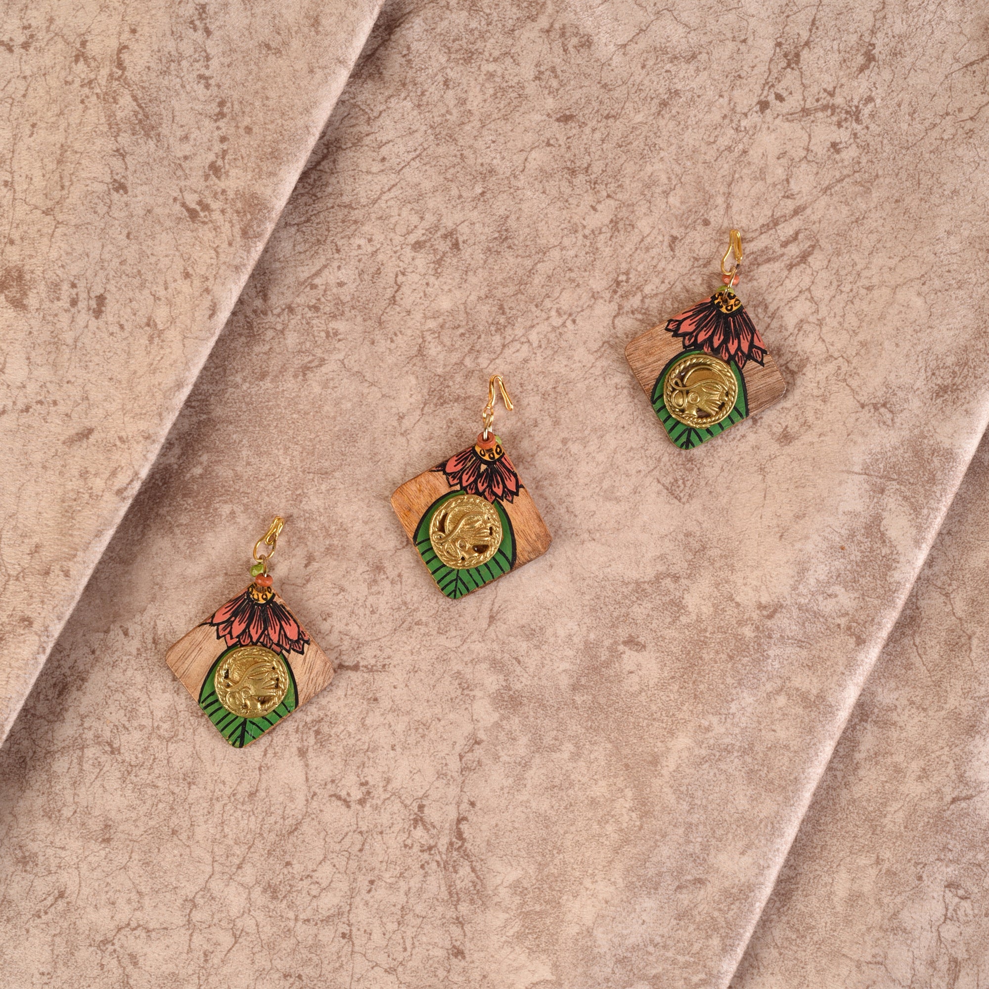 Butterfly-II Handcrafted Brass Buttons S03