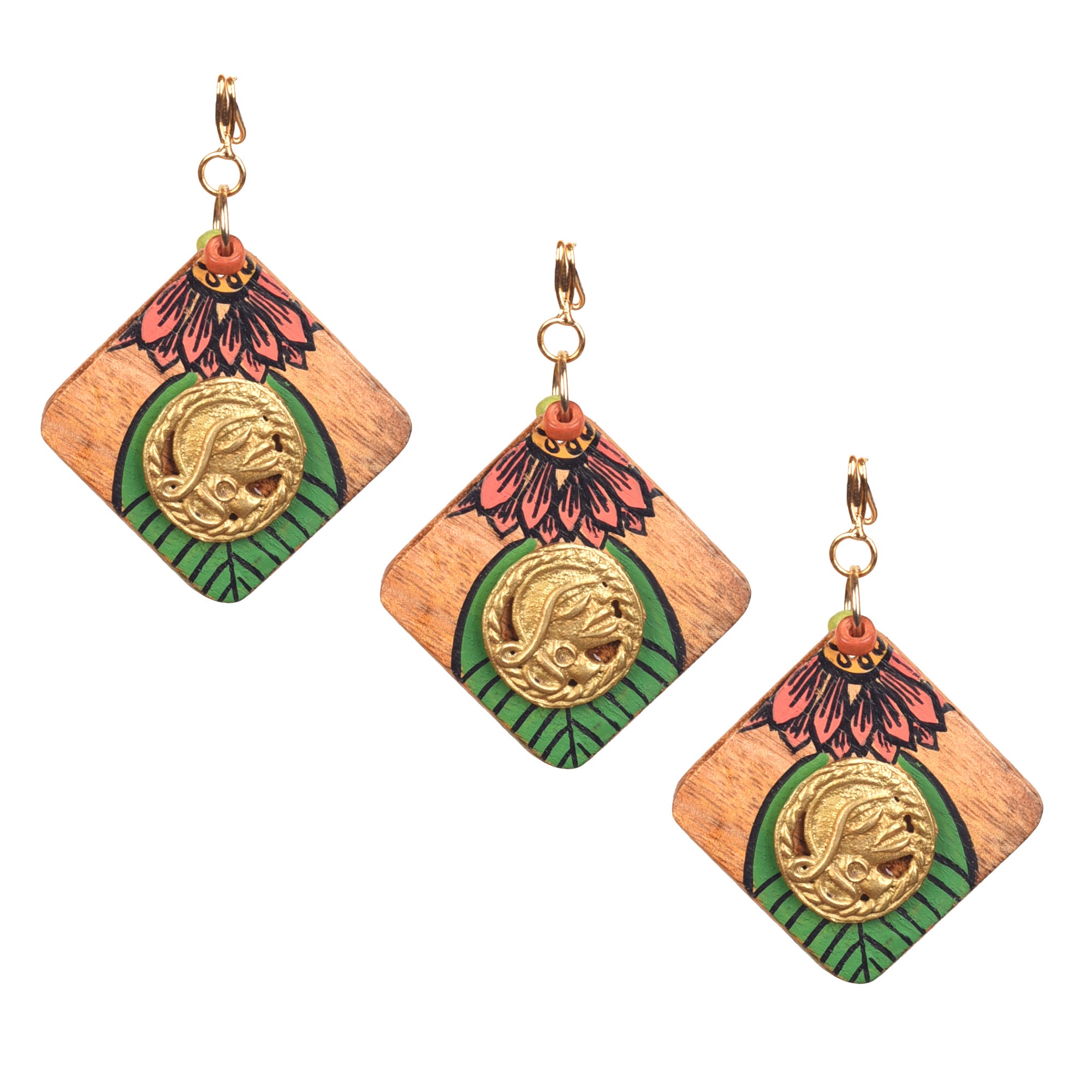 Butterfly-II Handcrafted Brass Buttons S03