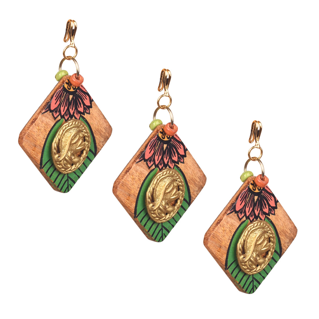 Butterfly-II Handcrafted Brass Buttons S03