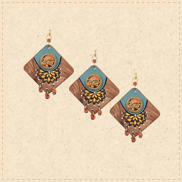 Butterfly Handcrafted Brass Buttons S03