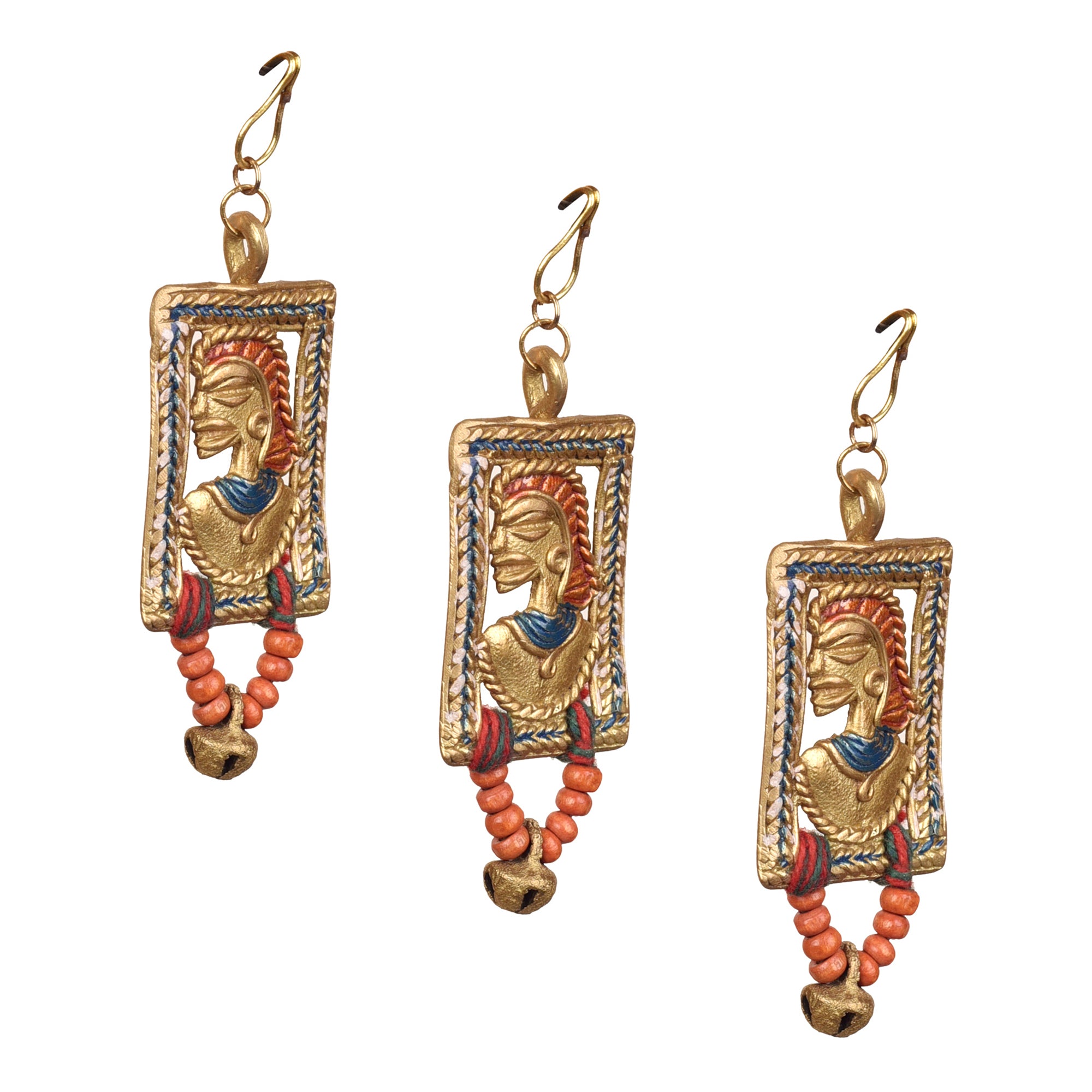 The Empress in Window Handcrafted Brass Buttons