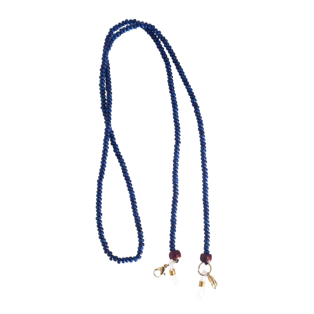 Cobalt Hancrafted Beaded Mask/Eyewear String