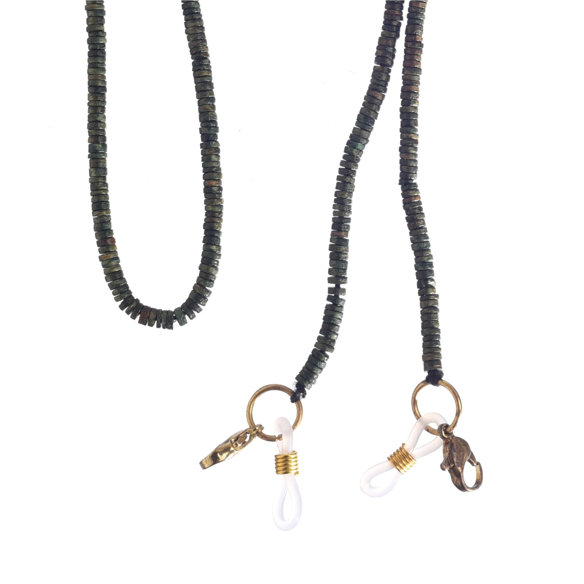 Forest Hancrafted Beaded Mask/Eyewear String