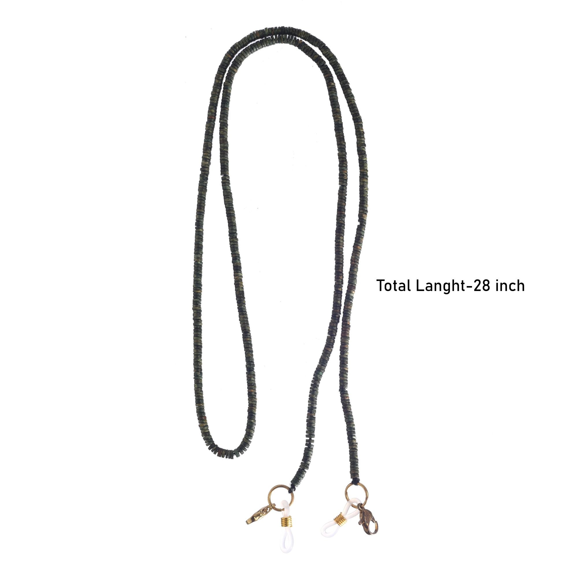 Forest Hancrafted Beaded Mask/Eyewear String