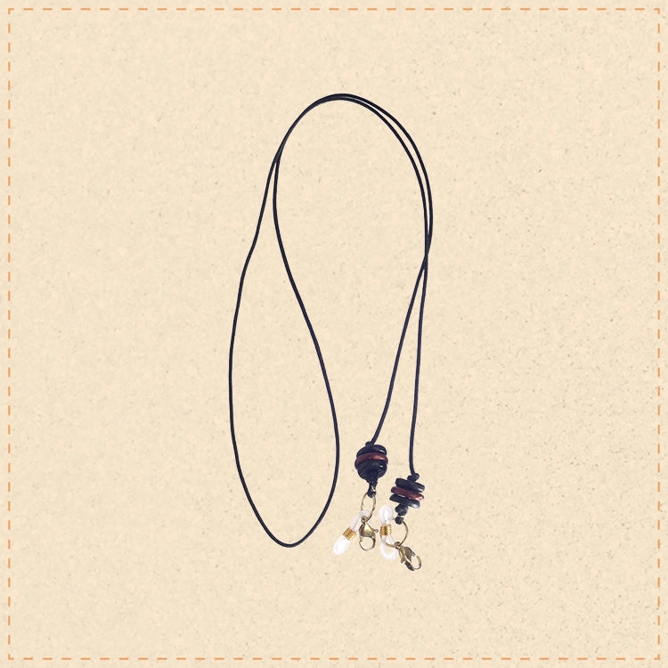 Umber Hancrafted Beaded Mask/Eyewear String