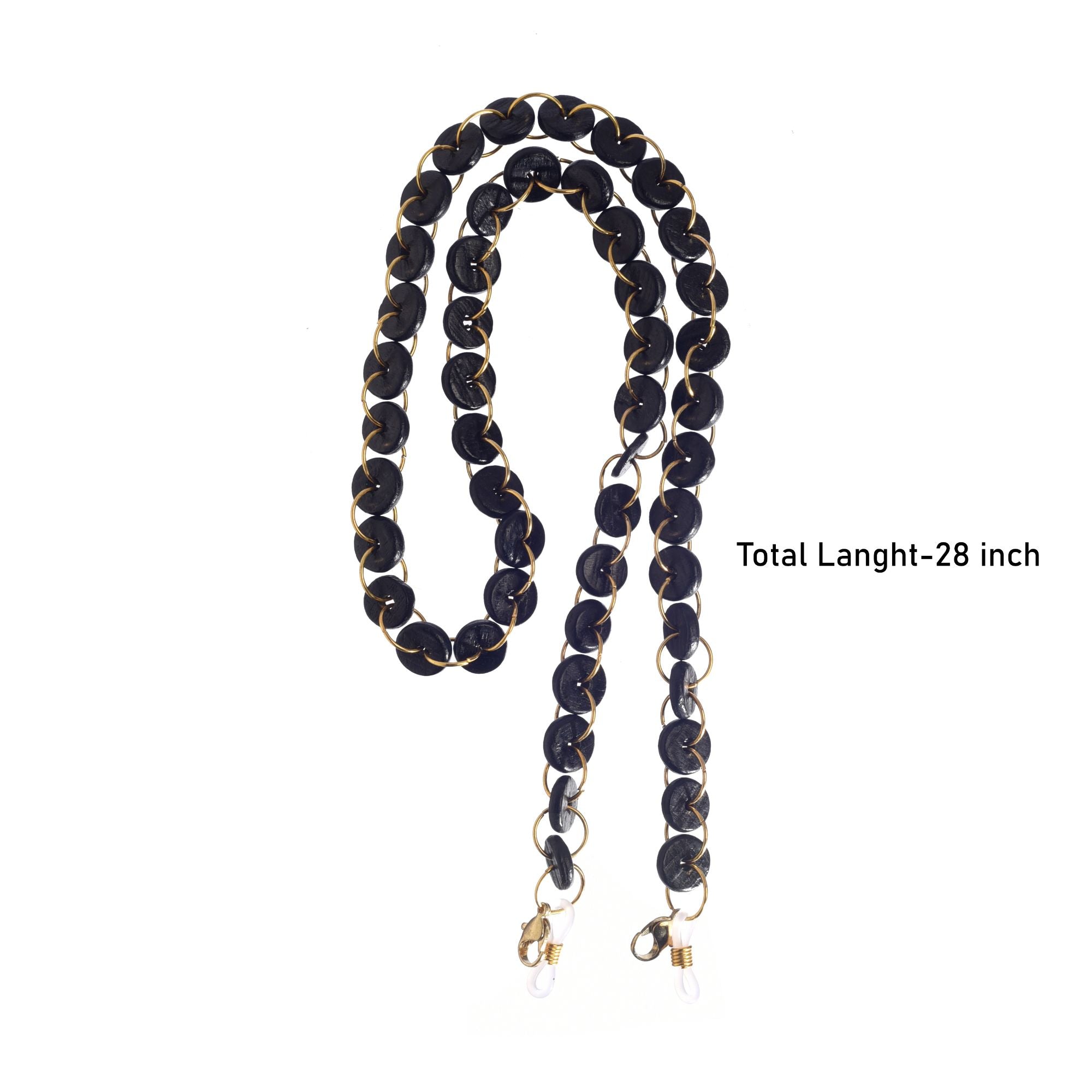 Dark Knight Hancrafted Studed Mask/Eyewear String