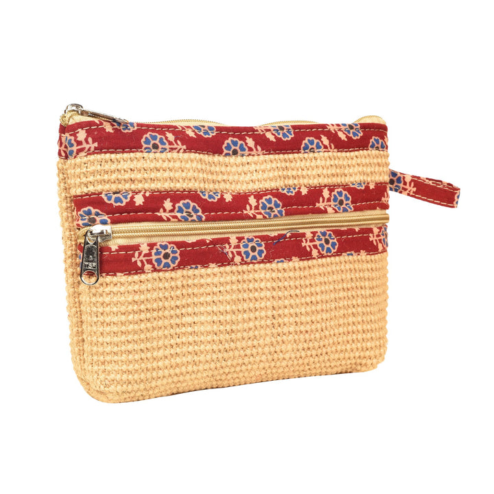 Kalamkari Tan Cosmetics/Toiletry Organiser