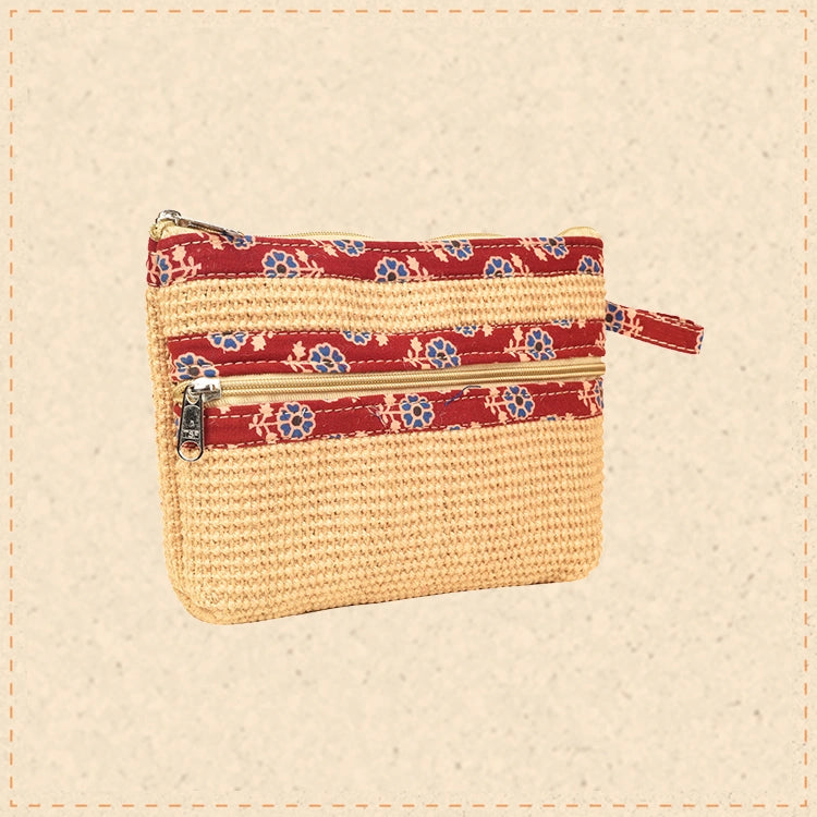 Kalamkari Tan Cosmetics/Toiletry Organiser