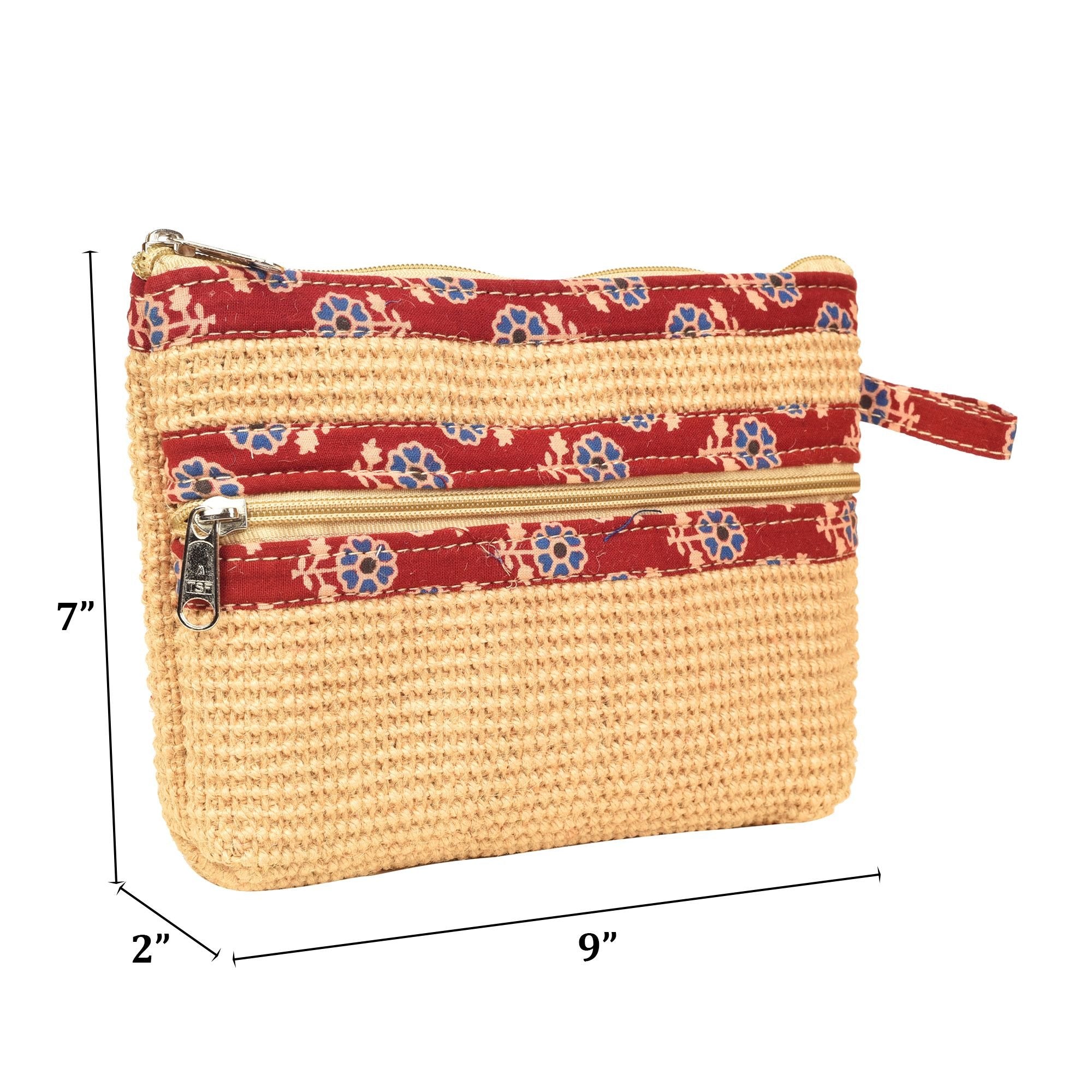 Kalamkari Tan Cosmetics/Toiletry Organiser