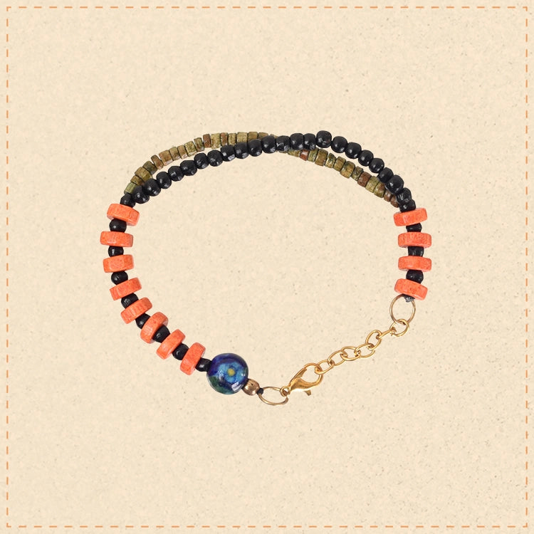 Tao Handcrafted Art Anklet
