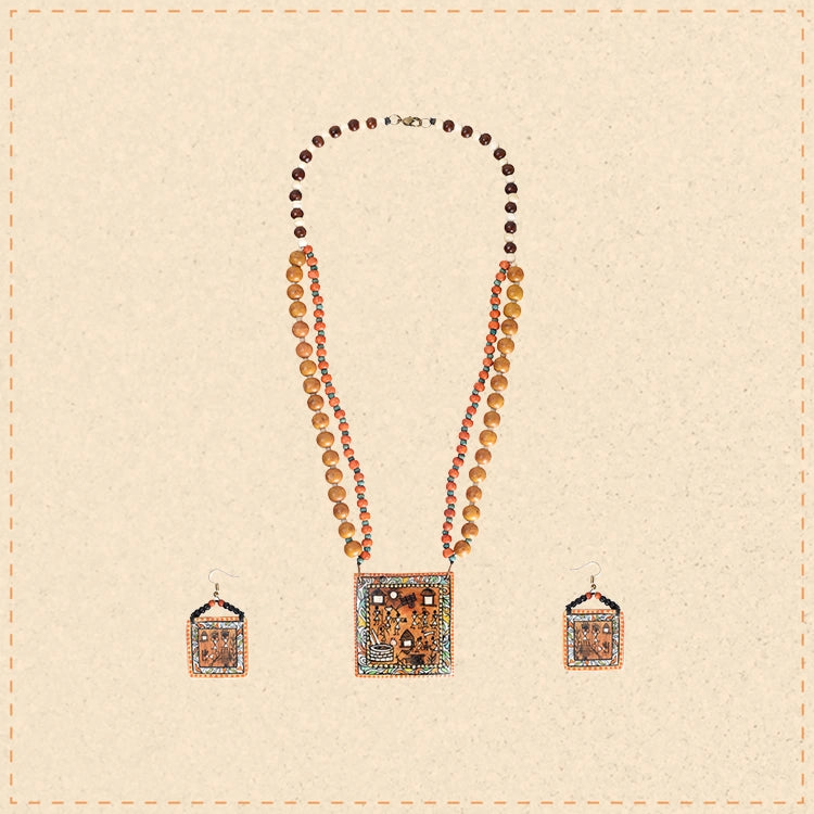 Farai-III Folk Style Jewelry Set