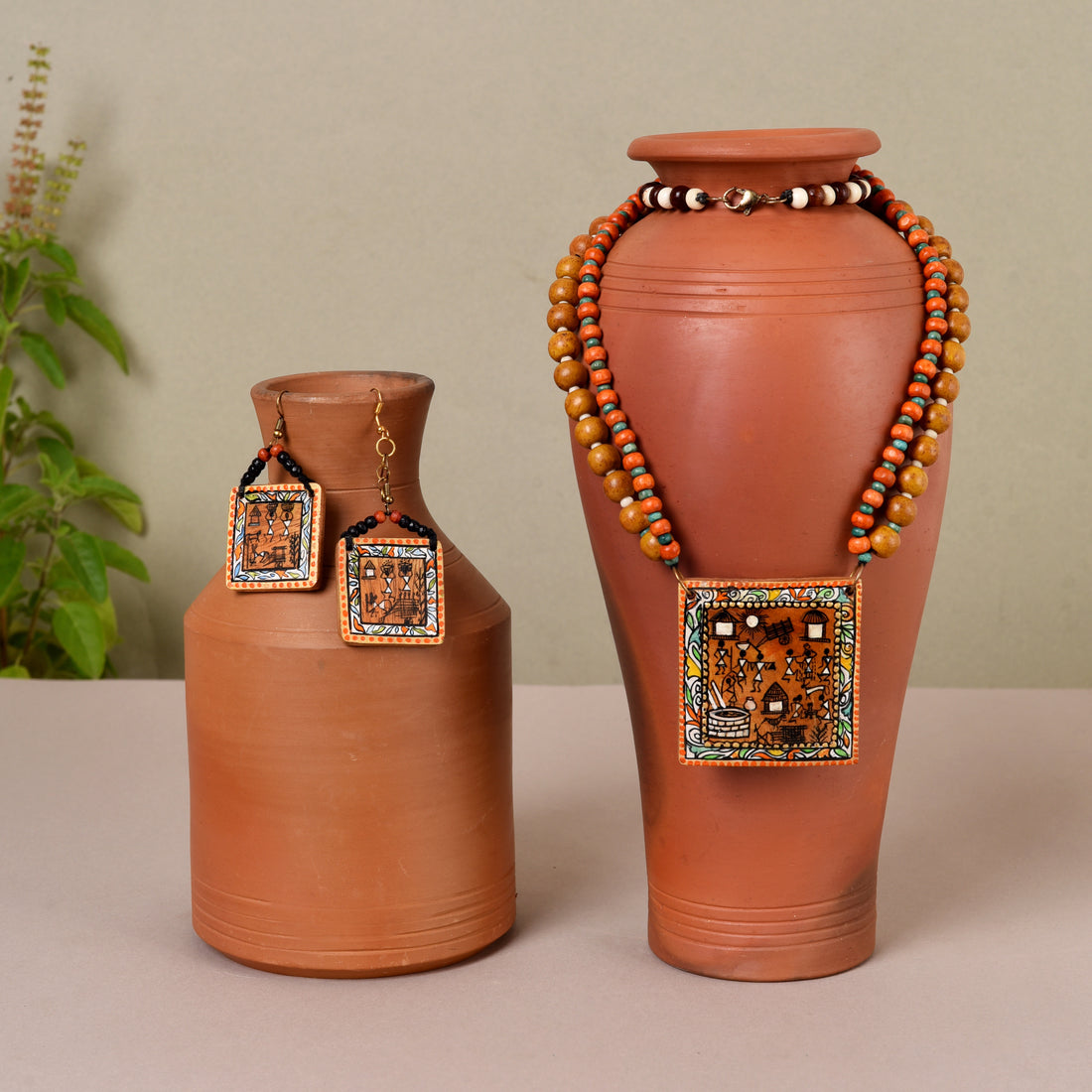 Farai-III Folk Style Jewelry Set