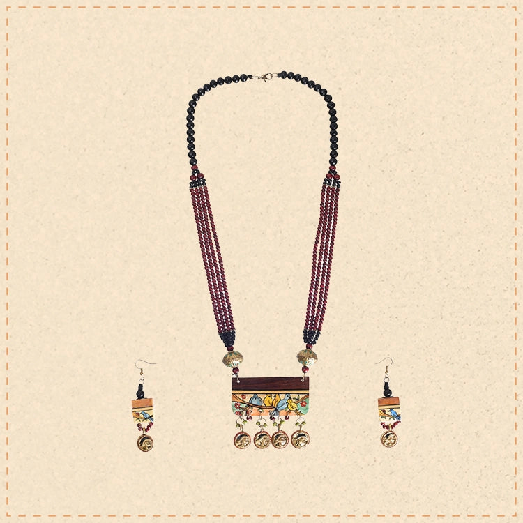 Heron Beautiful Nature Jewelry Set