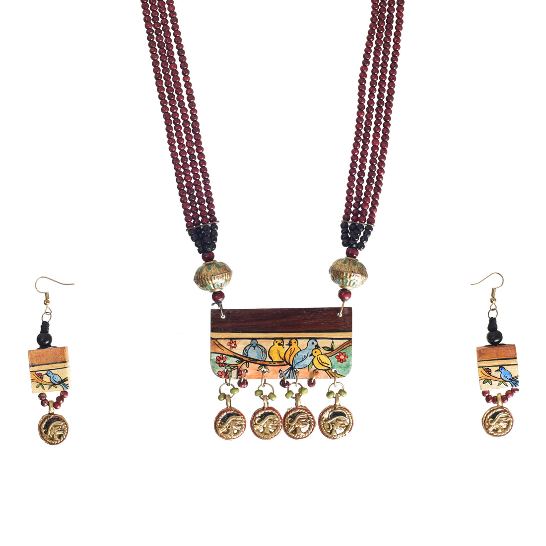 Heron Beautiful Nature Jewelry Set