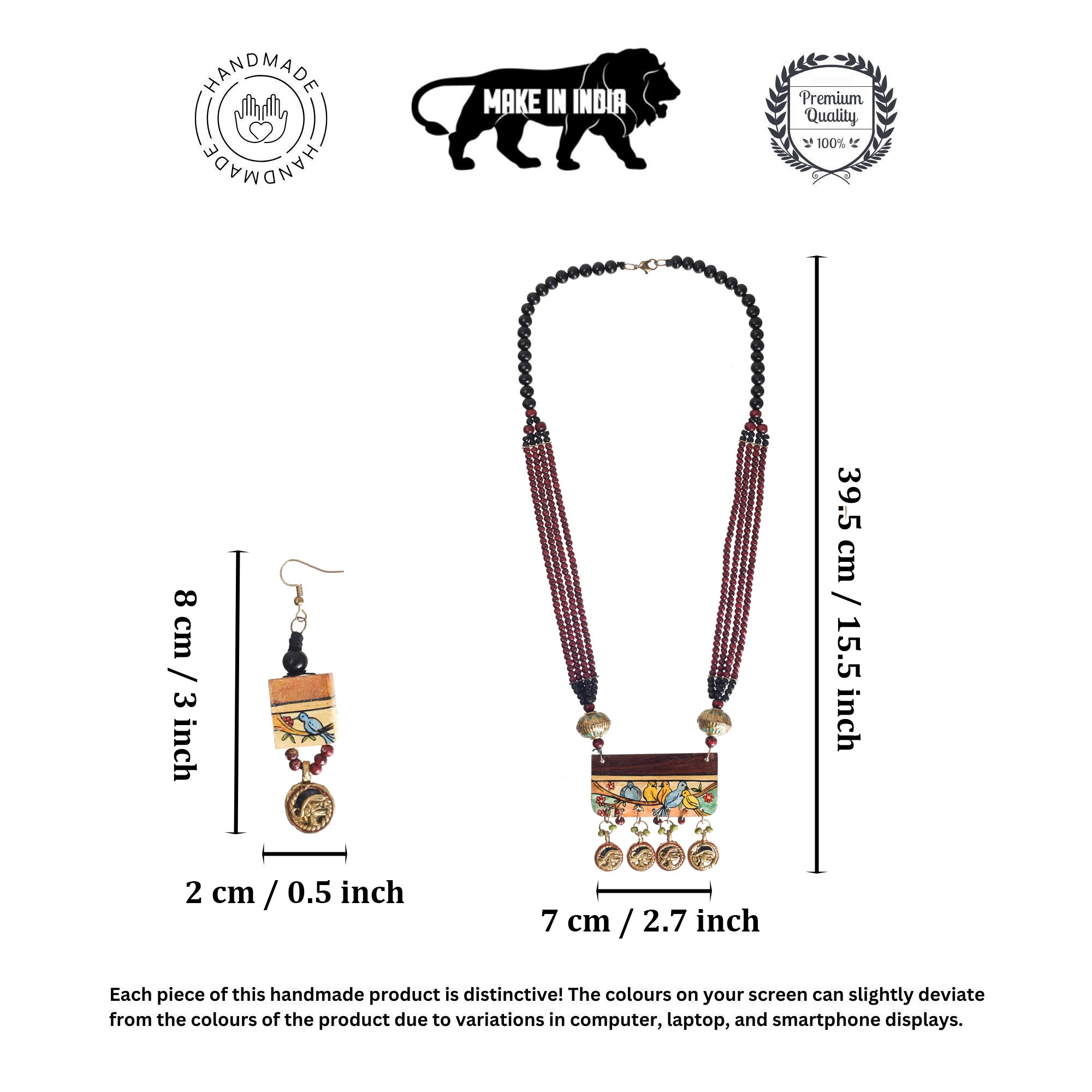 Heron Beautiful Nature Jewelry Set