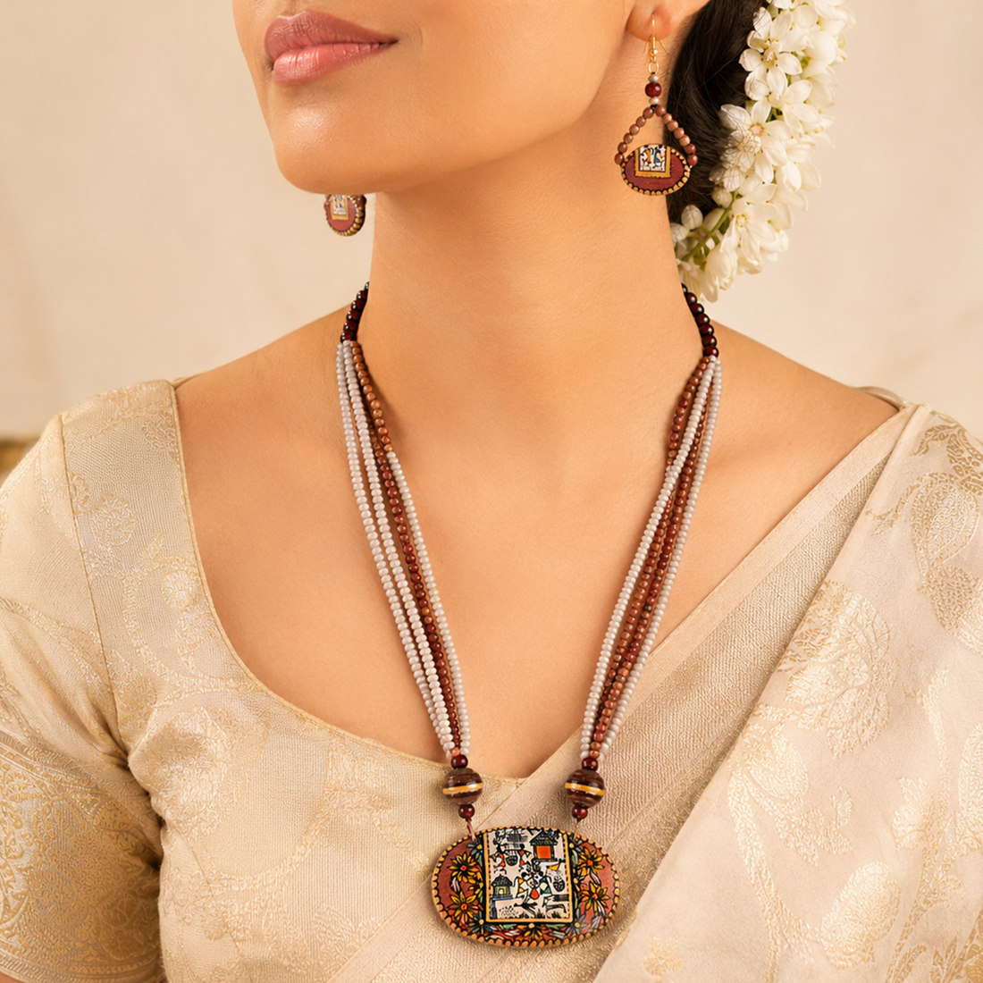 Shona-II Elegant Heritage Jewelry Set