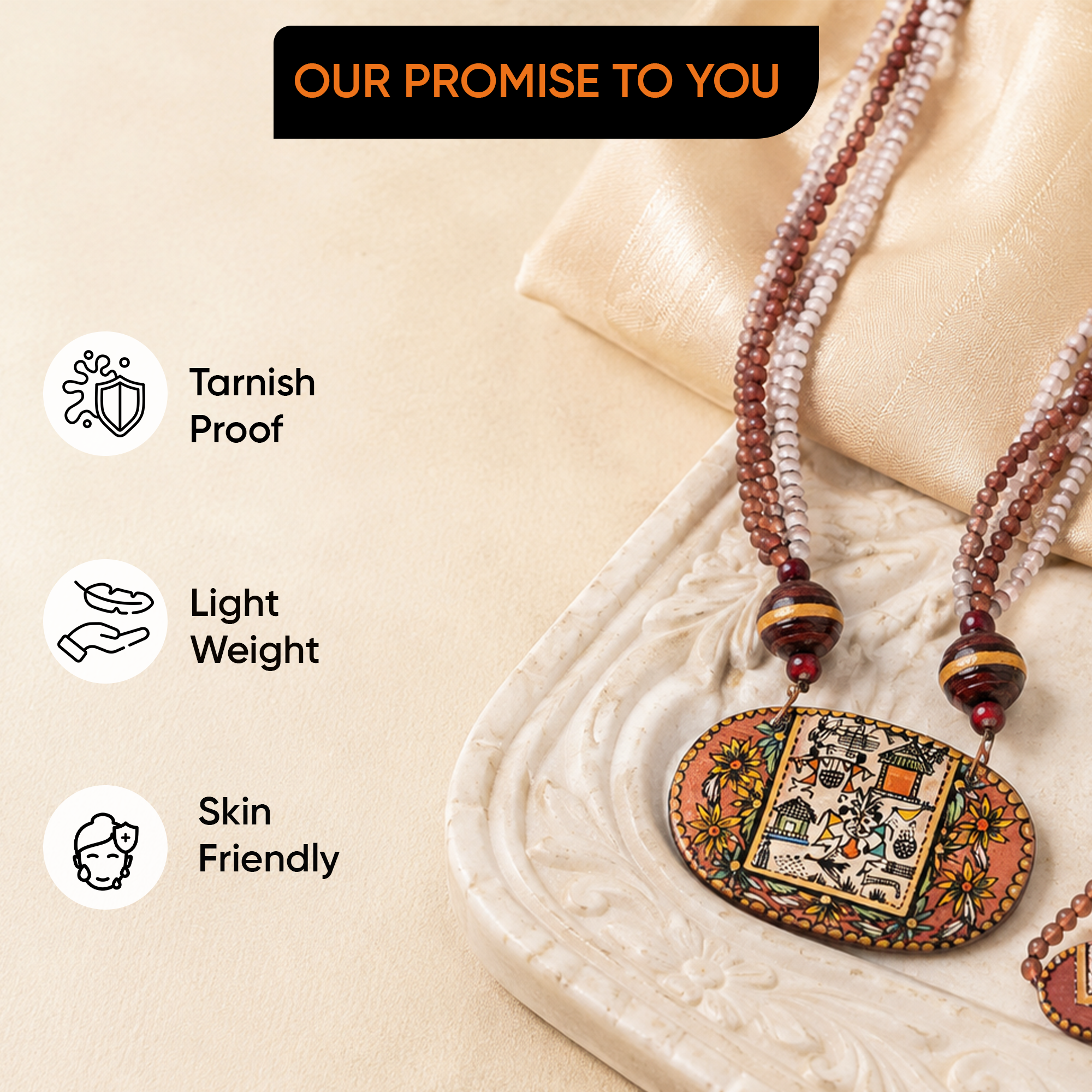 Shona-II Elegant Heritage Jewelry Set