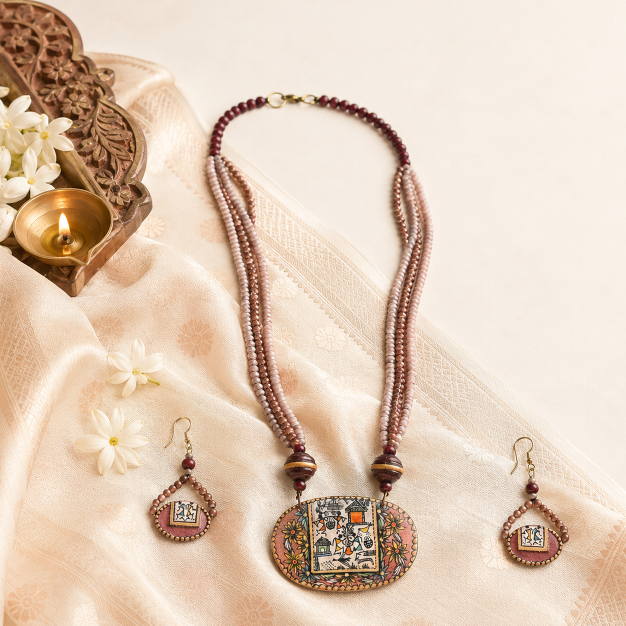 Shona-II Elegant Heritage Jewelry Set