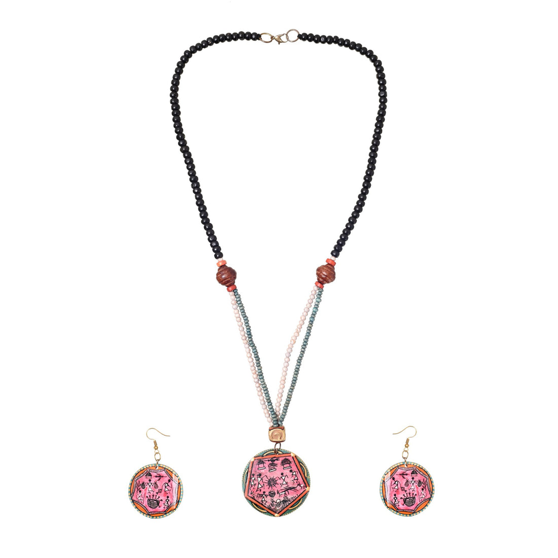 Ola Ethnic Charm Jewelry Set